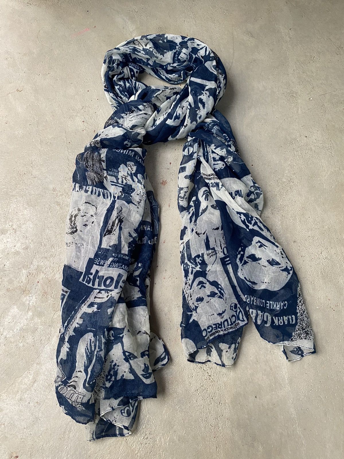 Other Vintage Movie Promo Silk/Wool Scarf Size ONE SIZE - 1 Thumbnail