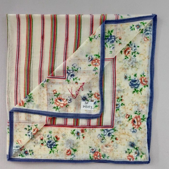 Japanese Brand × Kenzo × Vintage Kenzo Handkerchief/ Bandana - 3F213153 Size ONE SIZE - 1 Thumbnail
