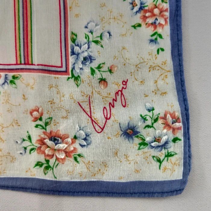 Japanese Brand × Kenzo × Vintage Kenzo Handkerchief/ Bandana - 3F213153 Size ONE SIZE - 4 Thumbnail