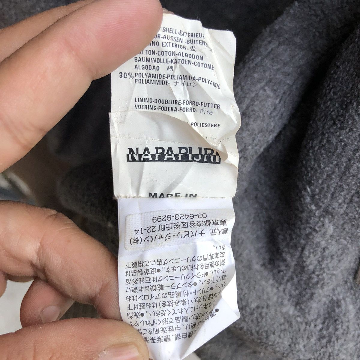 Napapijri × Vintage Vintage Napapijri Geographic Jacket Size US S / EU 44-46 / 1 - 7 Thumbnail