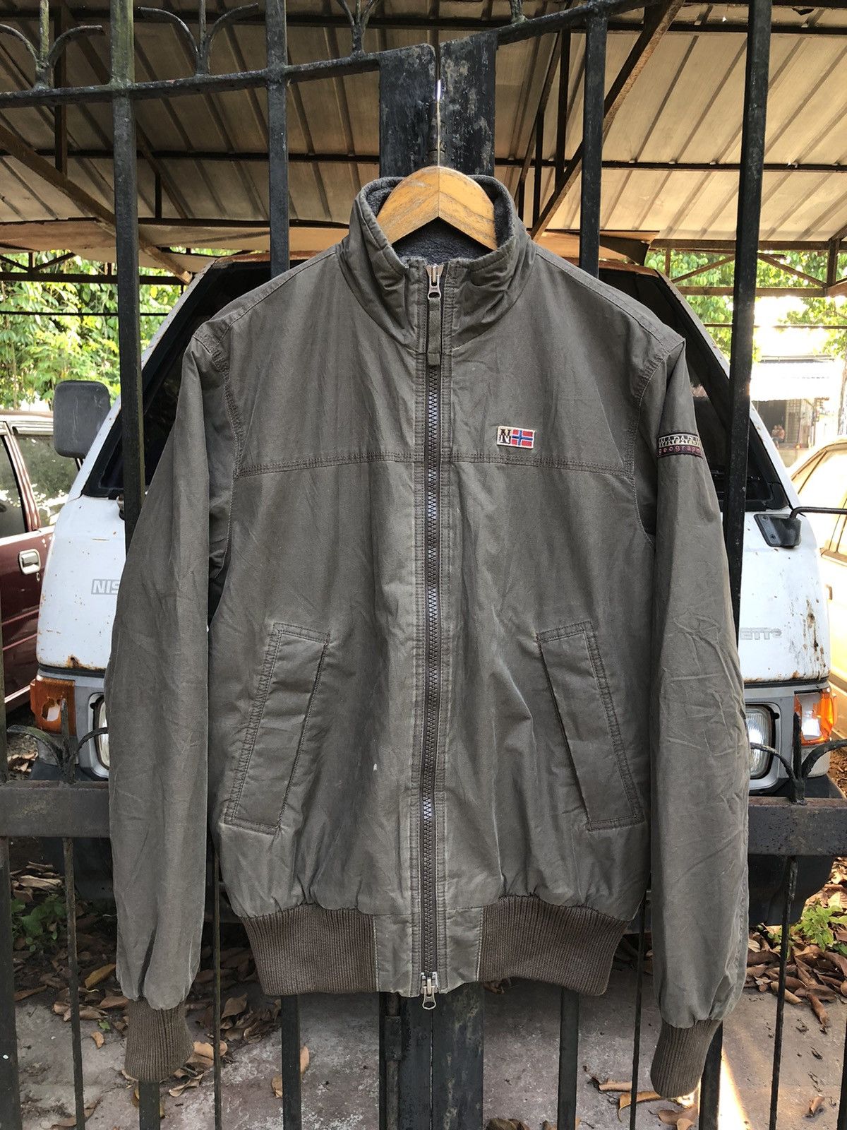 Napapijri × Vintage Vintage Napapijri Geographic Jacket Size US S / EU 44-46 / 1 - 1 Thumbnail