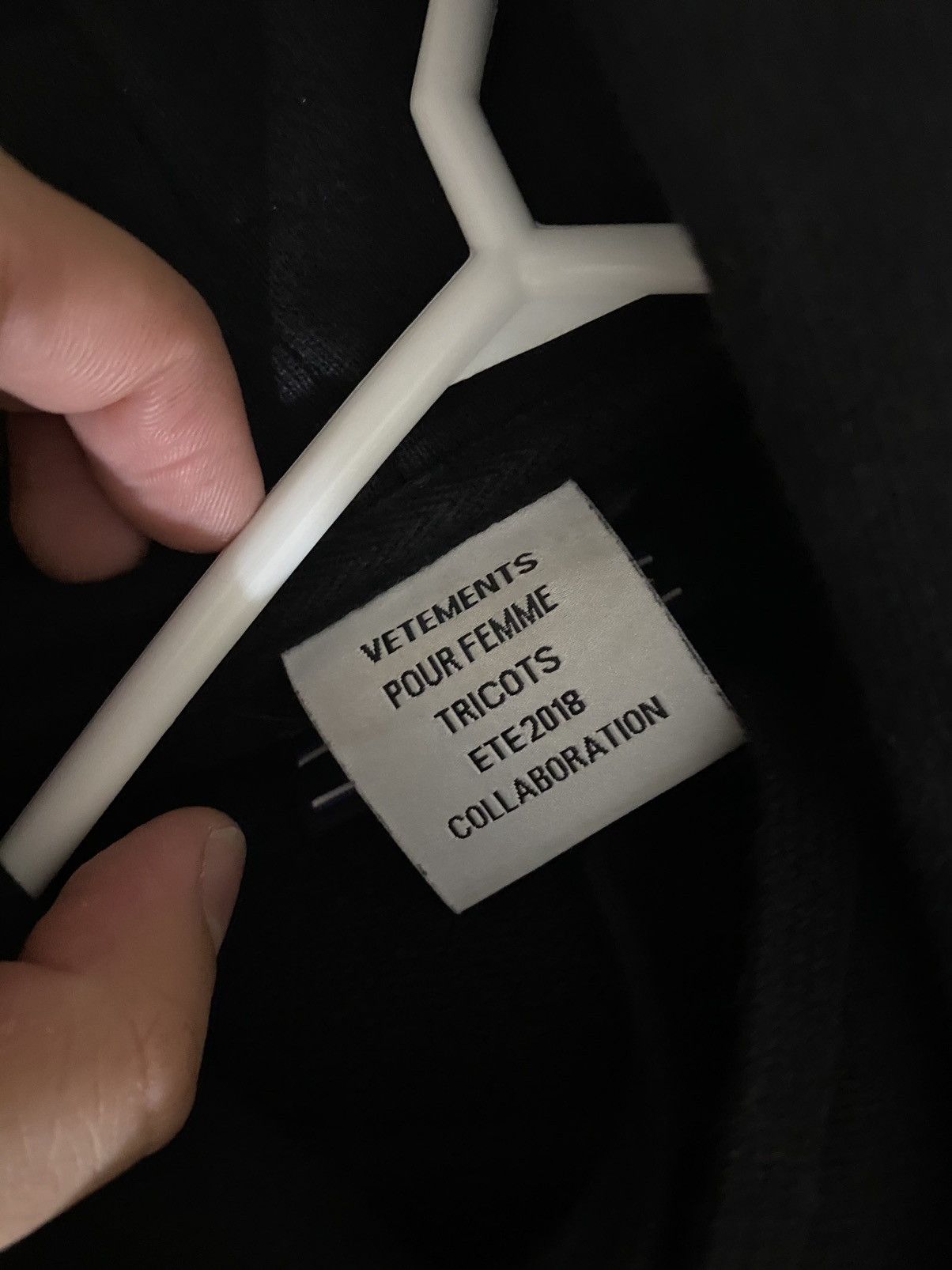 Vetements Vetements double layer hoodie Size US M / EU 48-50 / 2 - 6 Thumbnail