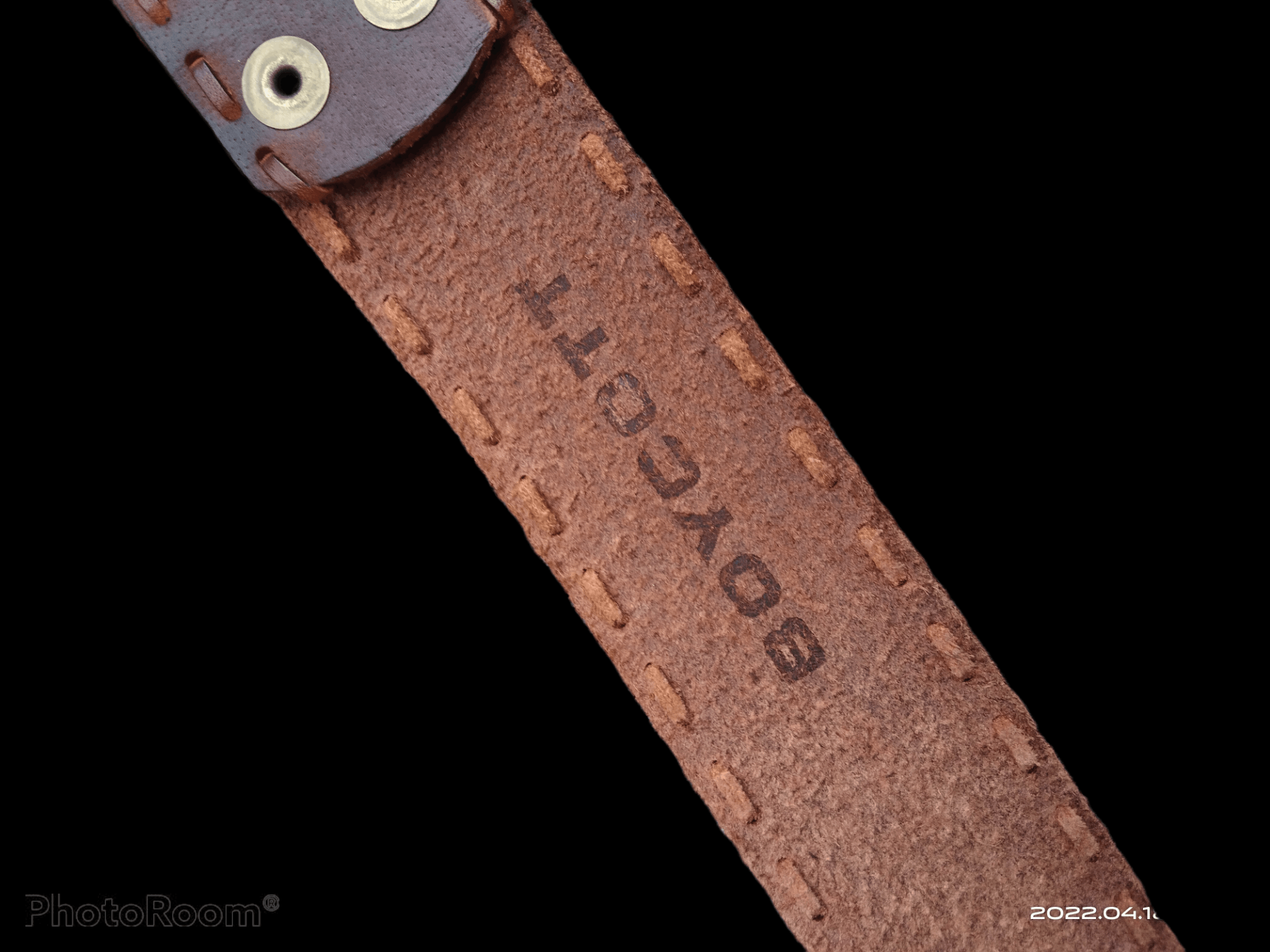 Boycott × Leather JAPANESE BRAND BOYCOTT LEATHER BUCKLE BELT STUDDED Size ONE SIZE - 3 Thumbnail