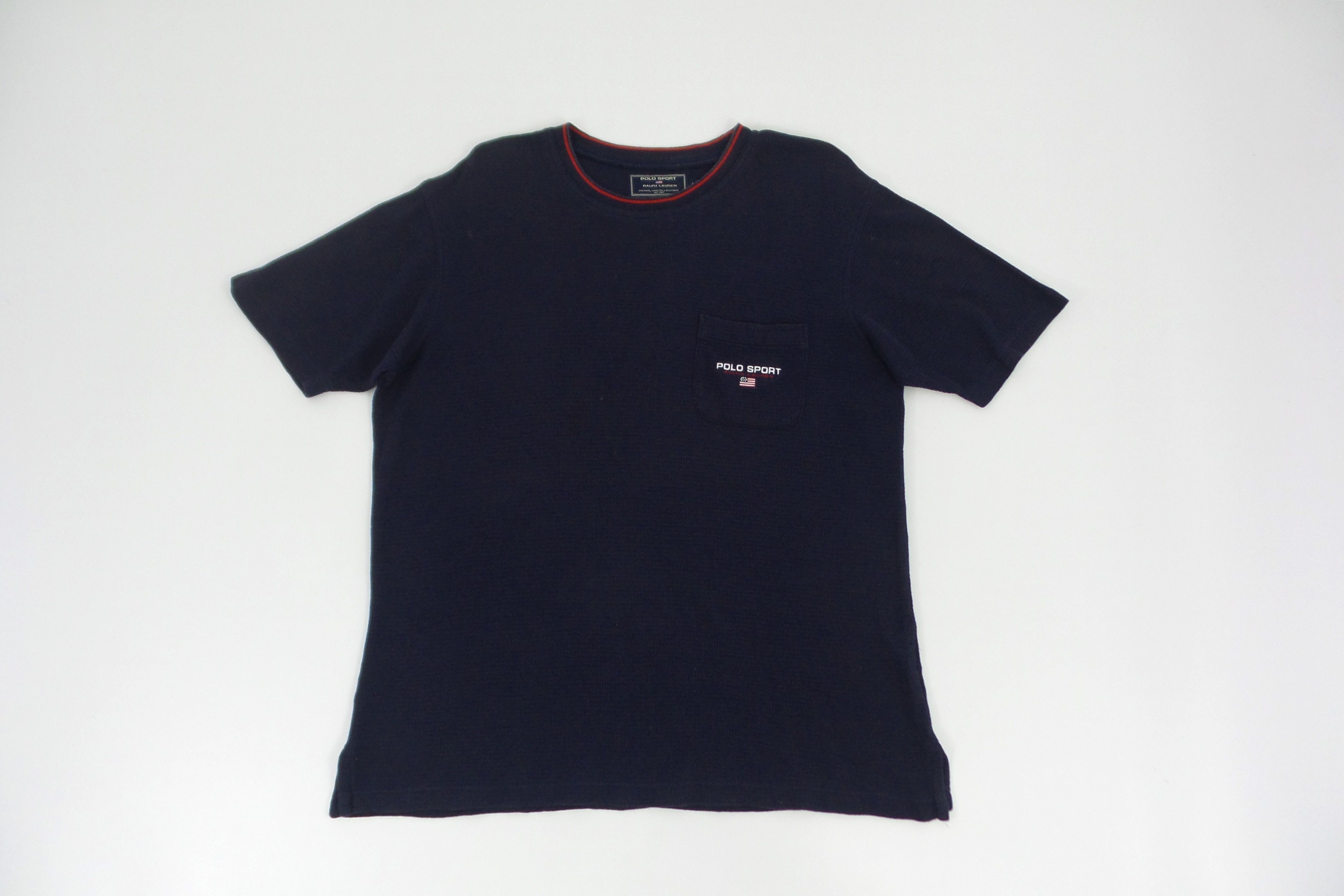Polo Ralph Lauren × Ralph Lauren × Ralph Lauren Sport Polo Sport Ralph Lauren Single Pocket T-shirts Size US L / EU 52-54 / 3 - 1 Thumbnail