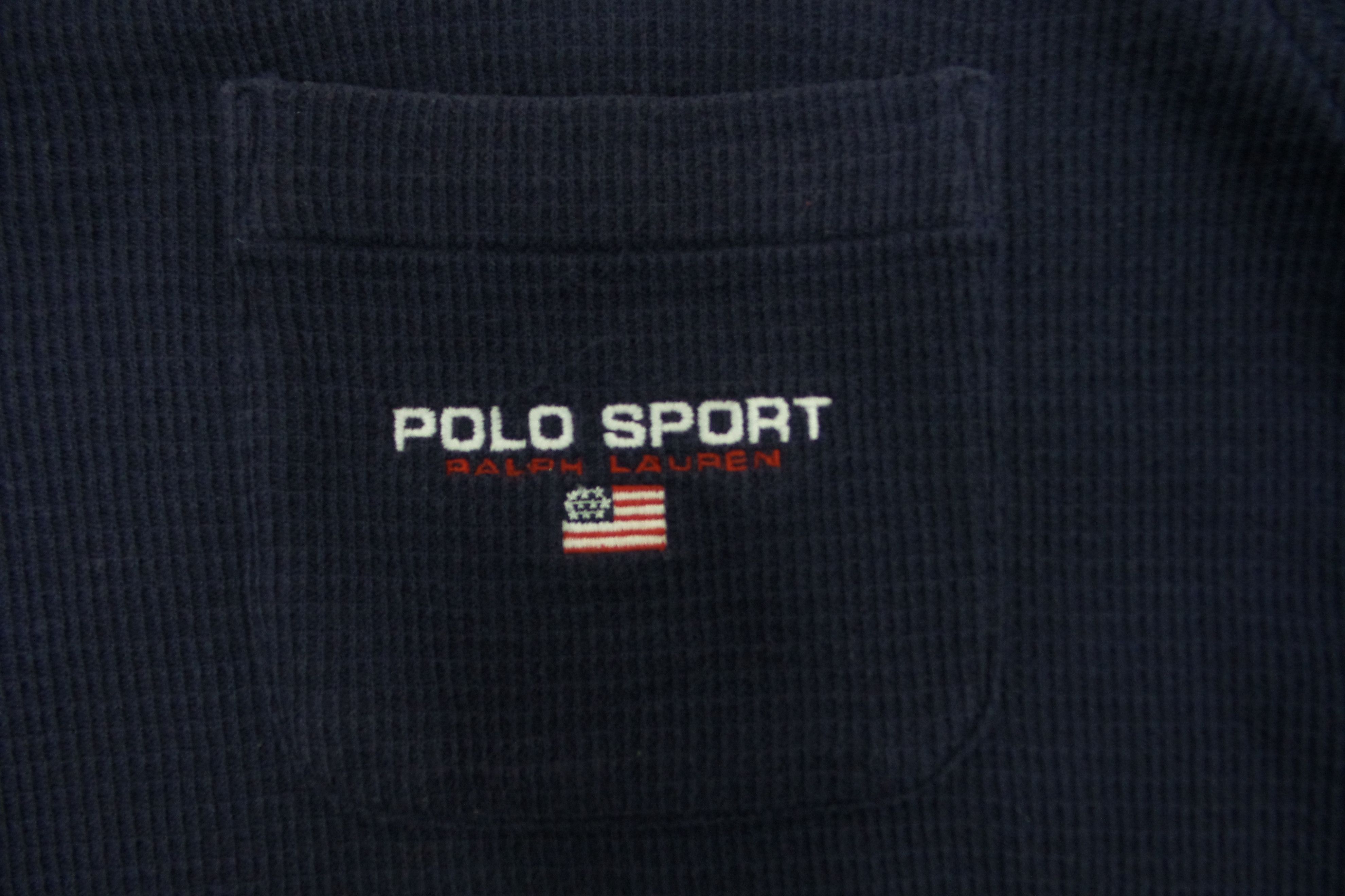 Polo Ralph Lauren × Ralph Lauren × Ralph Lauren Sport Polo Sport Ralph Lauren Single Pocket T-shirts Size US L / EU 52-54 / 3 - 4 Thumbnail