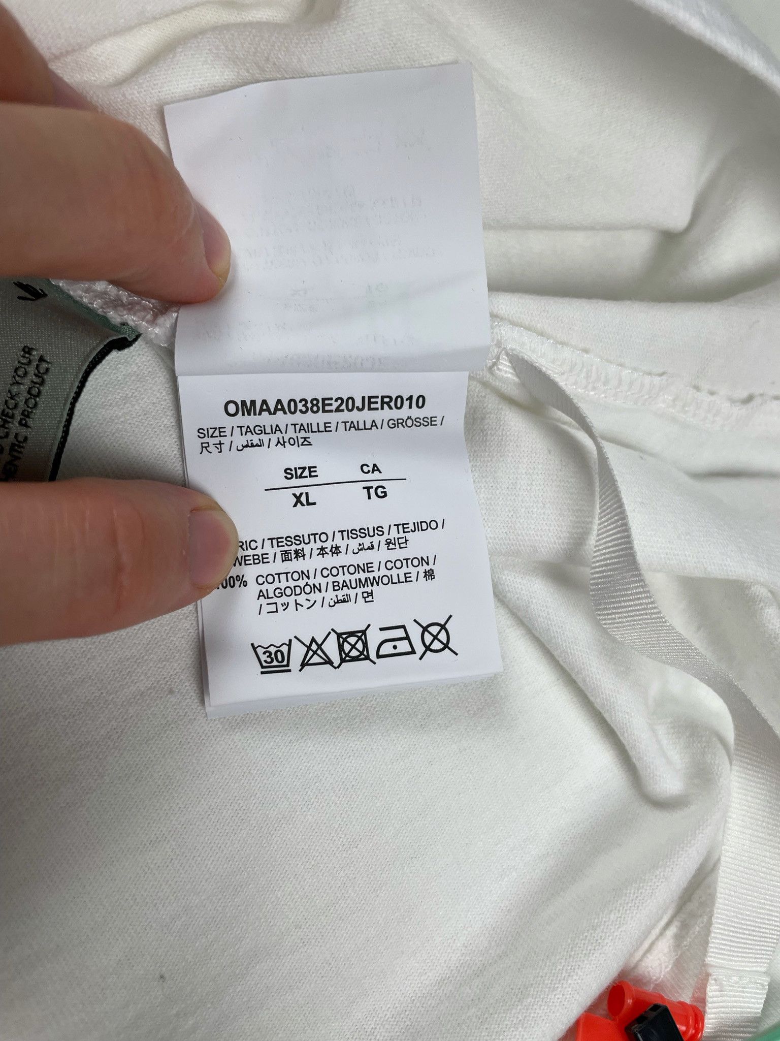 Off-White 🔥[SALE]🔥 Off-White Mona Lisa Print White Over Tee Size US XL / EU 56 / 4 - 11 Thumbnail