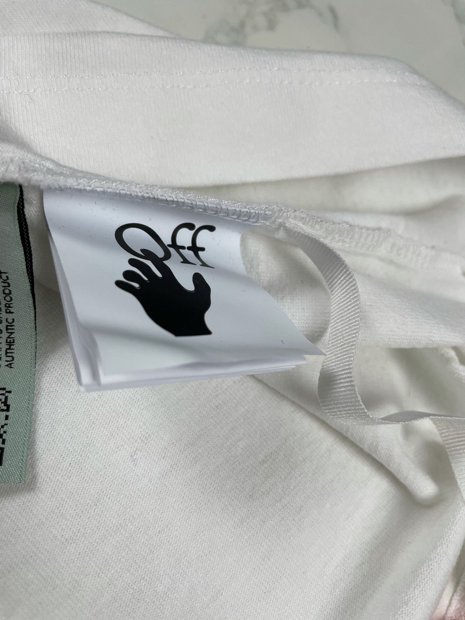 Off-White 🔥[SALE]🔥 Off-White Mona Lisa Print White Over Tee Size US XL / EU 56 / 4 - 10 Thumbnail