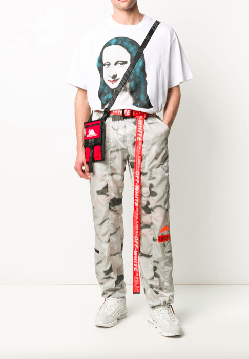 Off-White 🔥[SALE]🔥 Off-White Mona Lisa Print White Over Tee Size US XL / EU 56 / 4 - 2 Thumbnail
