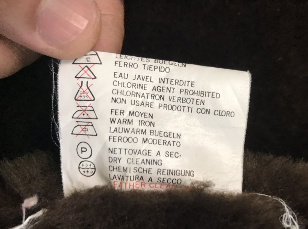 Beams Plus LEATHER WORK EXCLUSIVE BEAM CROPPED DOUBLE BREASTED JACKET Size US M / EU 48-50 / 2 - 13 Thumbnail