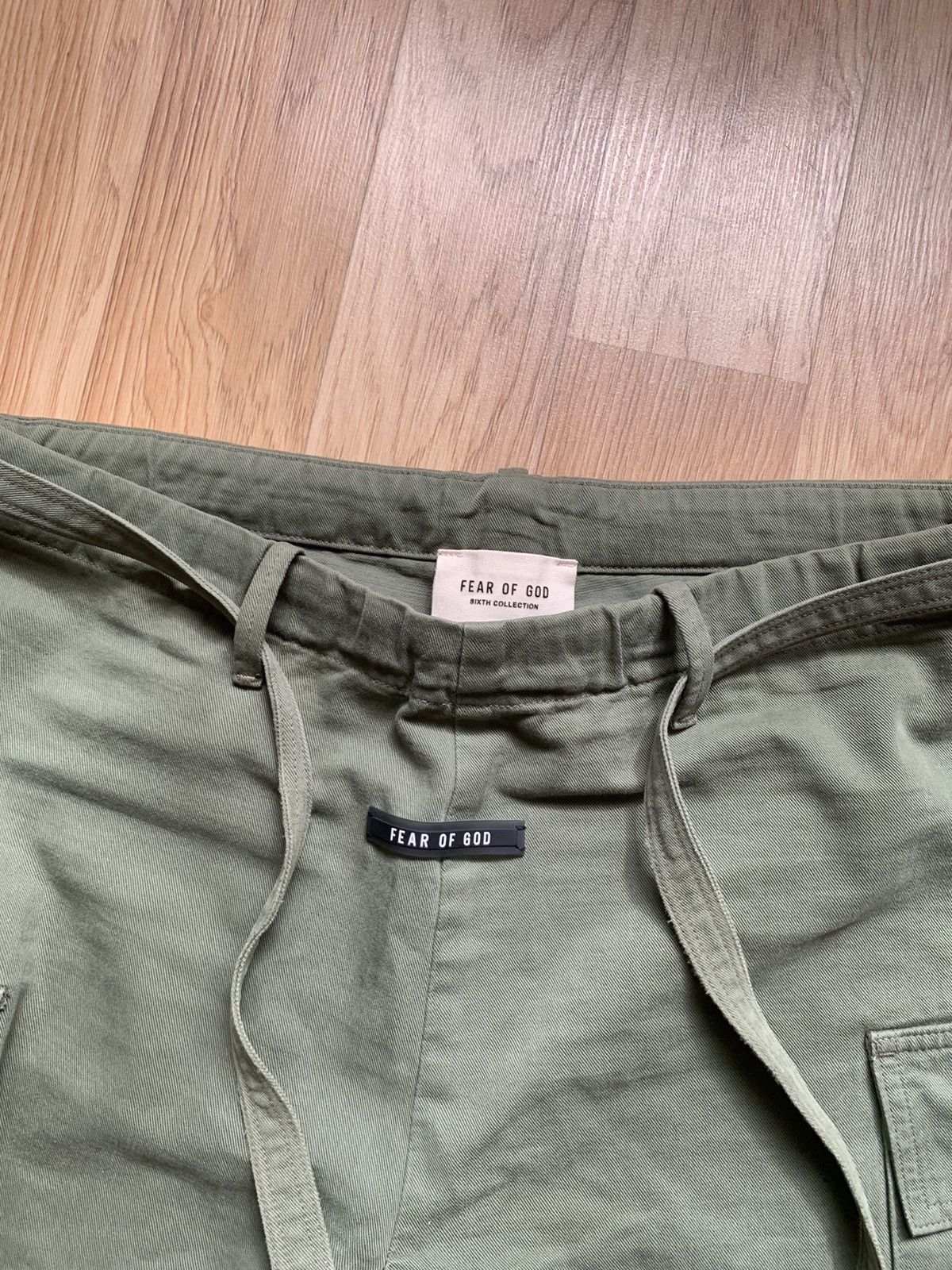 Fear of God Green Jiujitsu Cargo Pants