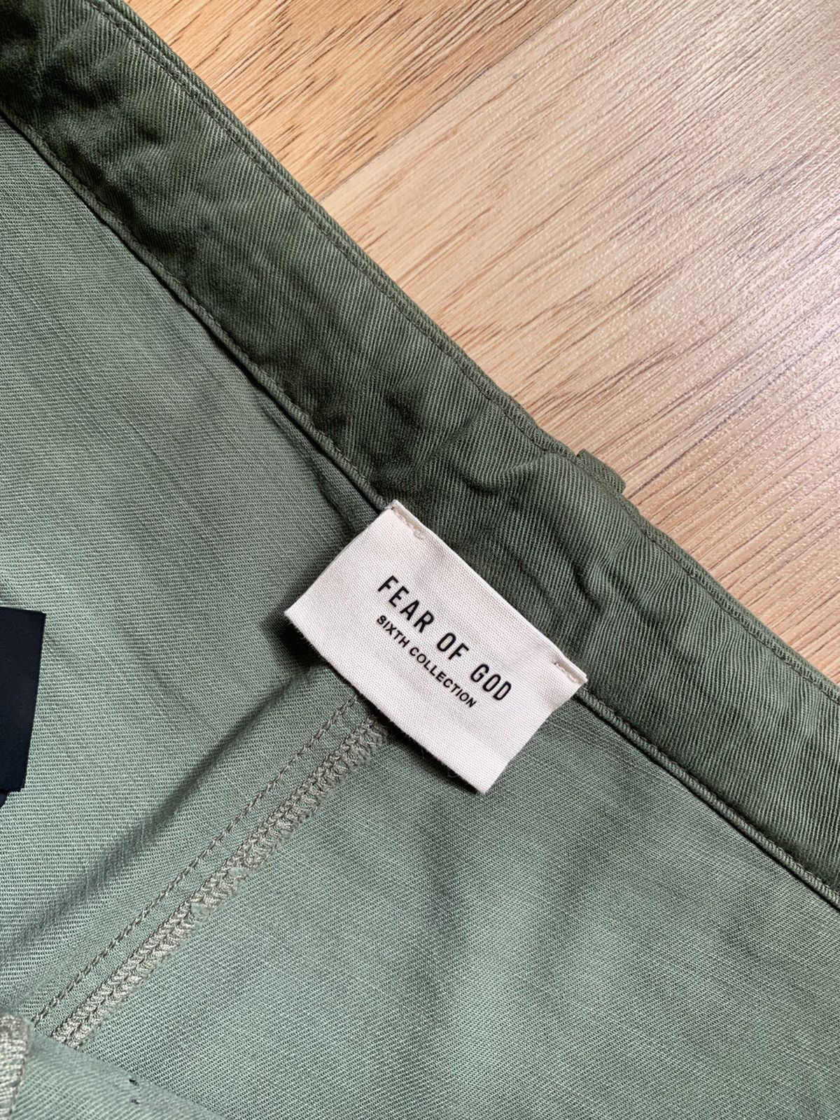 Fear of God Green Jiujitsu Cargo Pants