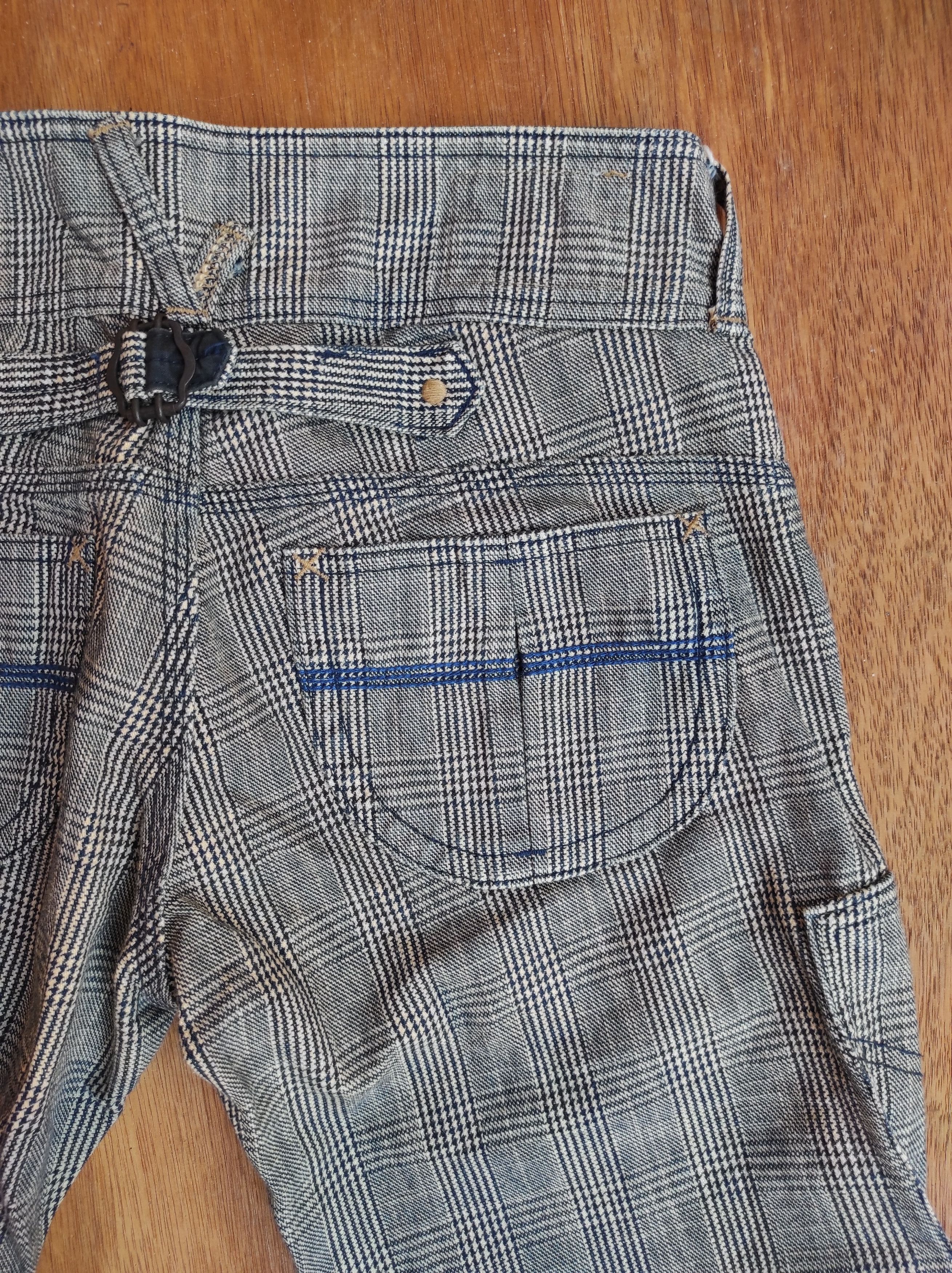 Hysteric Glamour × Japanese Brand Flare Pants Betty Smith Japan Brand Hickory Striped Pants Size 28" / US 6 / IT 42 - 6 Thumbnail