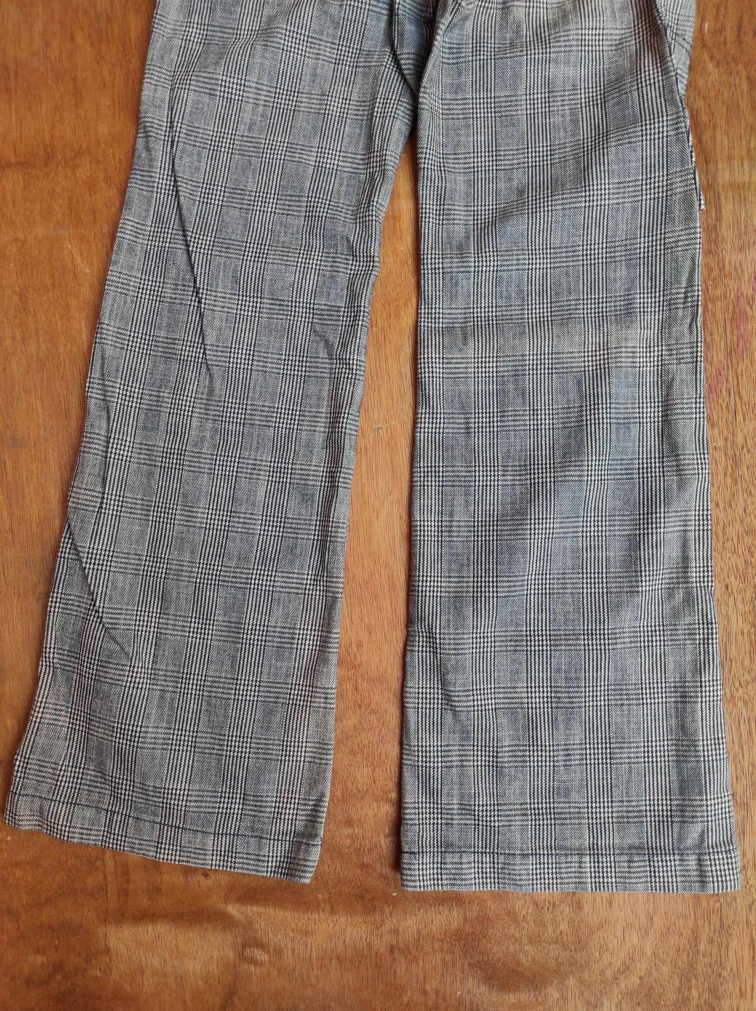 Hysteric Glamour × Japanese Brand Flare Pants Betty Smith Japan Brand Hickory Striped Pants Size 28" / US 6 / IT 42 - 4 Thumbnail