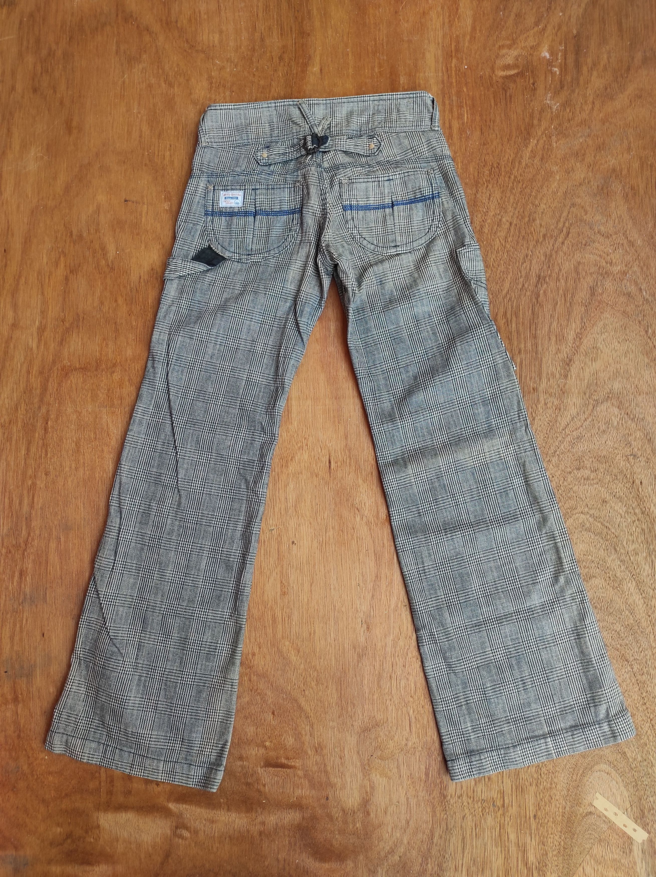 Hysteric Glamour × Japanese Brand Flare Pants Betty Smith Japan Brand Hickory Striped Pants Size 28" / US 6 / IT 42 - 2 Thumbnail