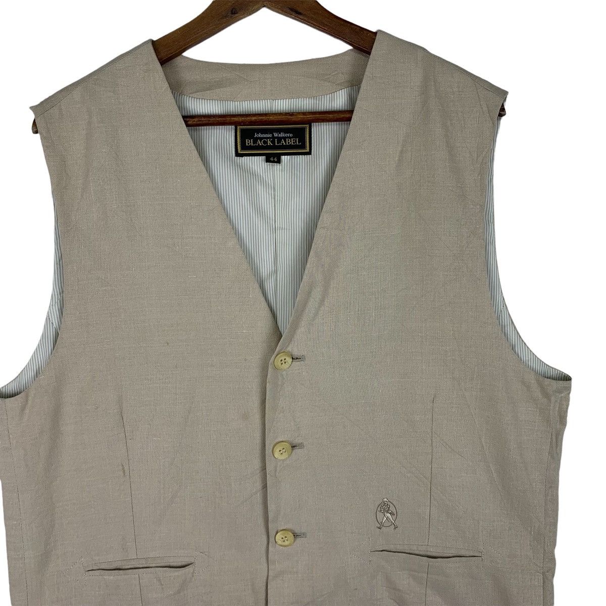 Vintage Vintage Johnnie Walker Black Label Vest Jacket Size US M / EU 48-50 / 2 - 2 Thumbnail