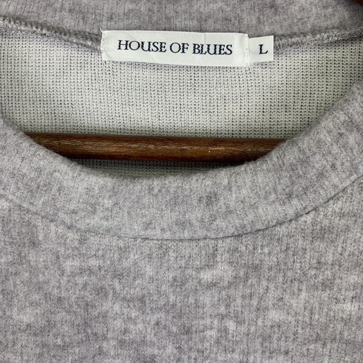 Japanese Brand House Of Blues Two Pocket Crewneck Sweatshirt Size US L / EU 52-54 / 3 - 5 Thumbnail