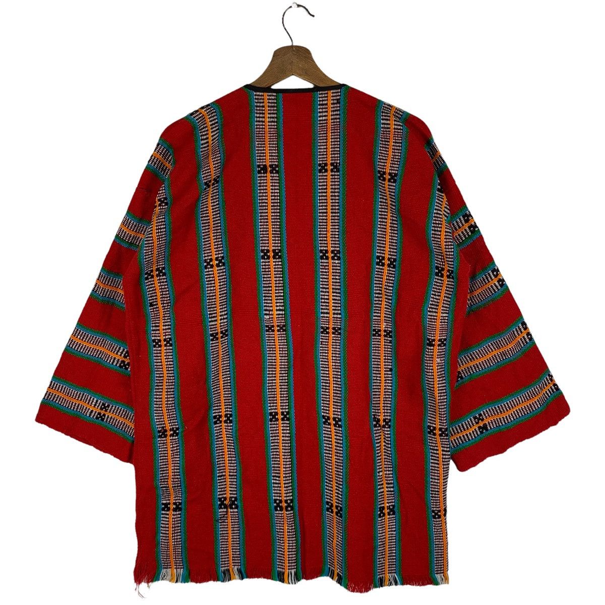 Native Vintage Mexicana Bandana Navajo Tweed Long Jacket Size US L / EU 52-54 / 3 - 6 Thumbnail
