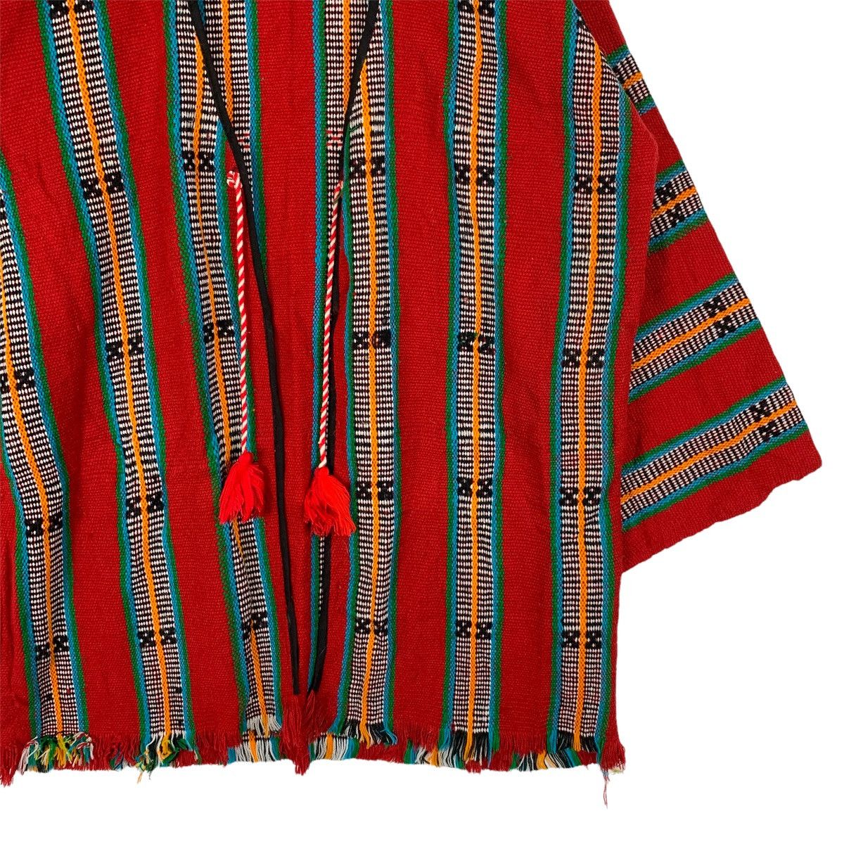 Native Vintage Mexicana Bandana Navajo Tweed Long Jacket Size US L / EU 52-54 / 3 - 3 Thumbnail