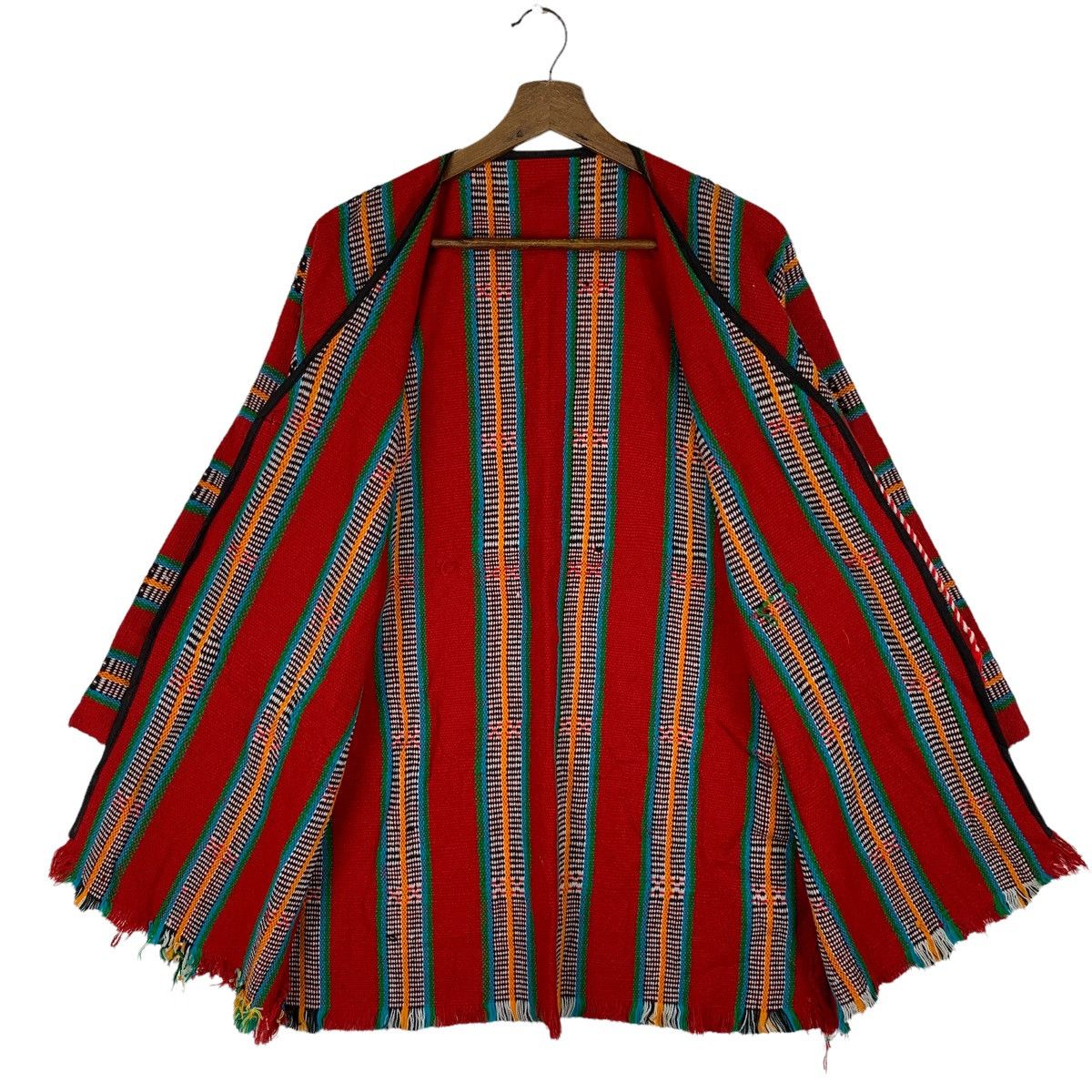 Native Vintage Mexicana Bandana Navajo Tweed Long Jacket Size US L / EU 52-54 / 3 - 5 Thumbnail