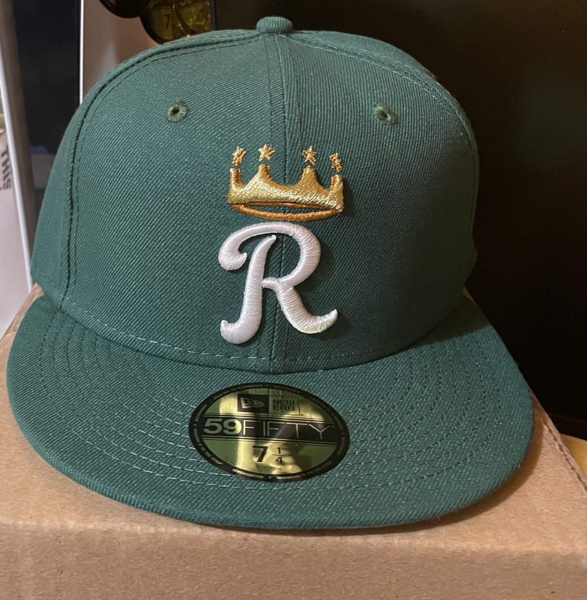 Hat Club × New Era 7 1/4 Hat Club Kansas City Royals Green