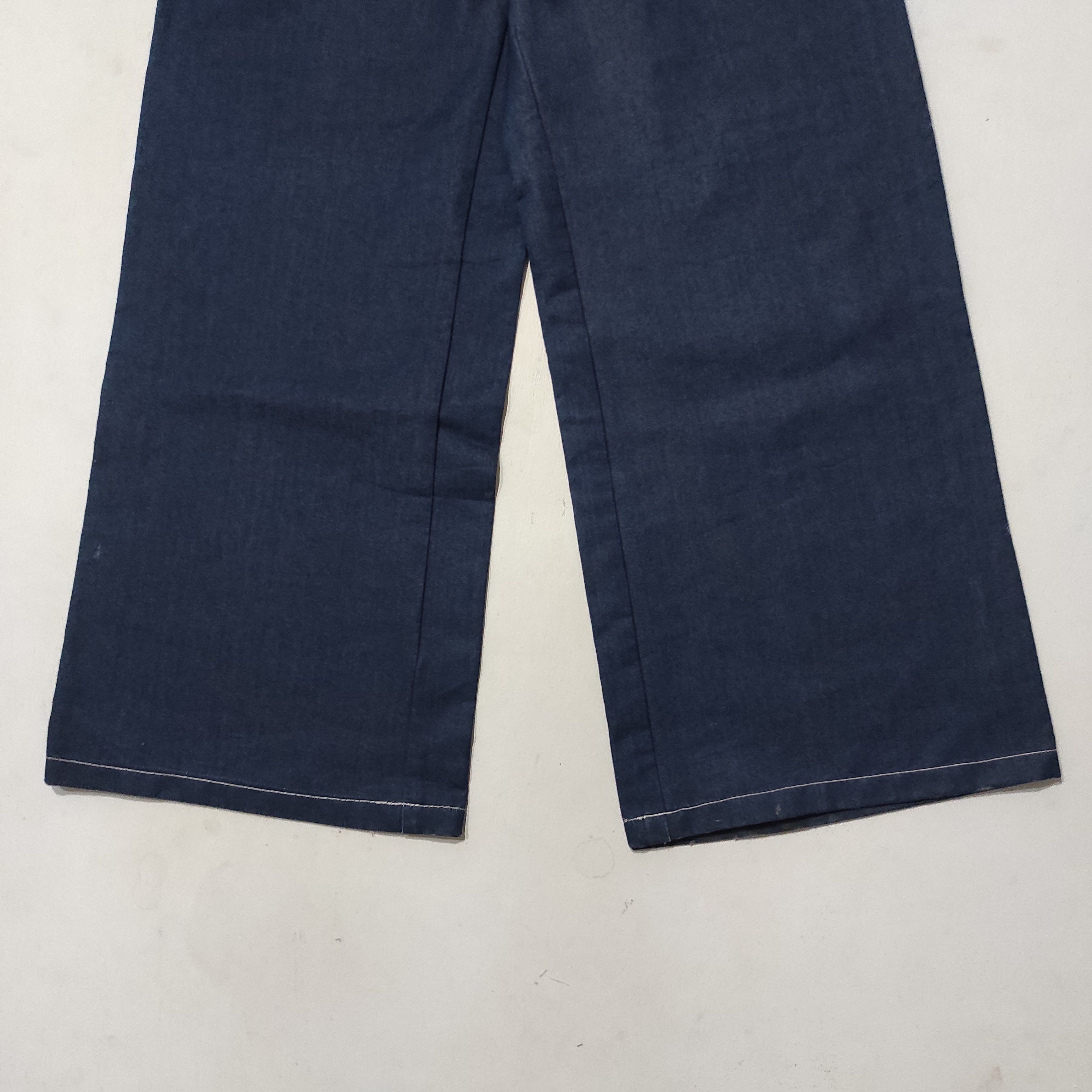 Japanese Brand Custom Denim Jeans Baggy bootcut nice design Size US 27 - 7 Thumbnail