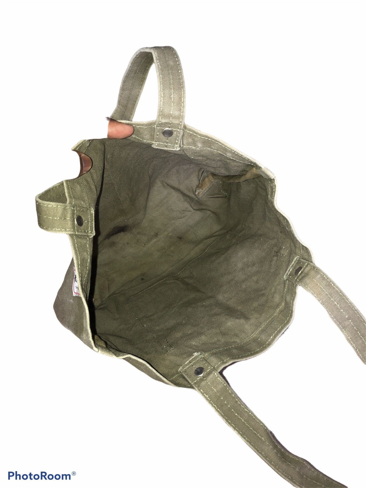 Ichizawa Shinzaburo Hanpu VINTAGE JAPAN CANVAS TOTEBAG Size ONE SIZE - 5 Thumbnail