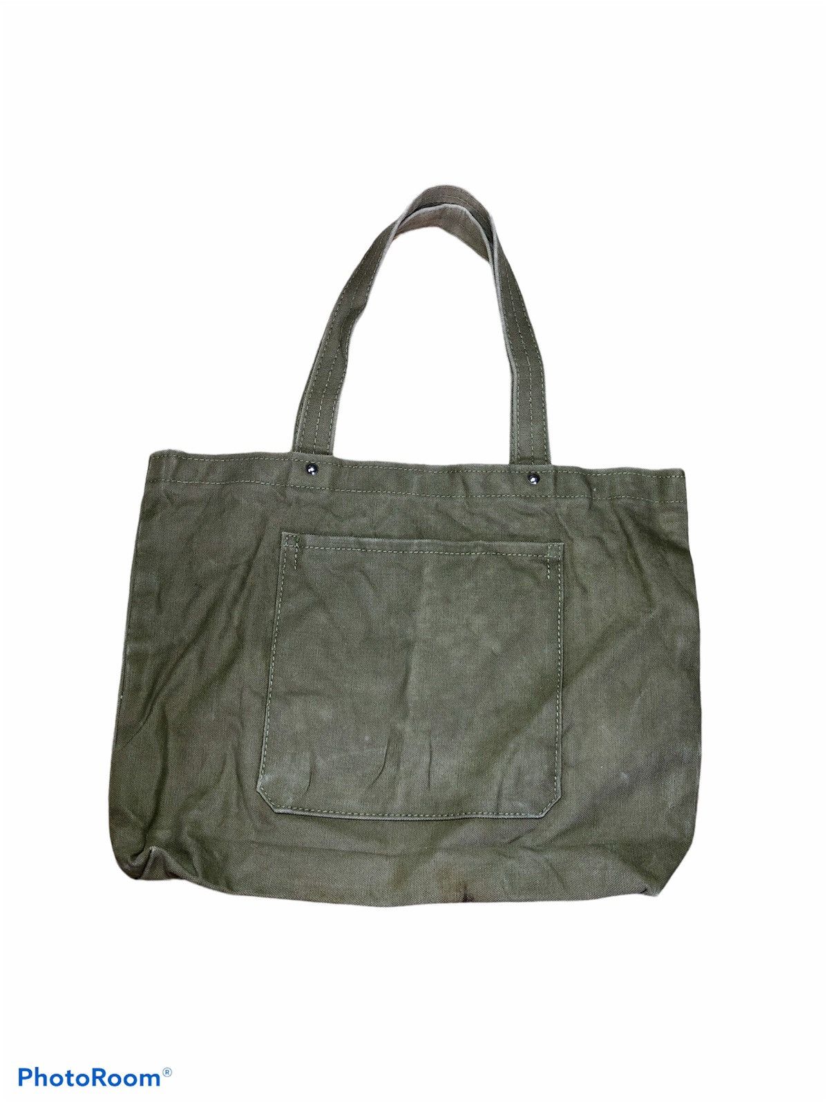 Ichizawa Shinzaburo Hanpu VINTAGE JAPAN CANVAS TOTEBAG Size ONE SIZE - 2 Thumbnail