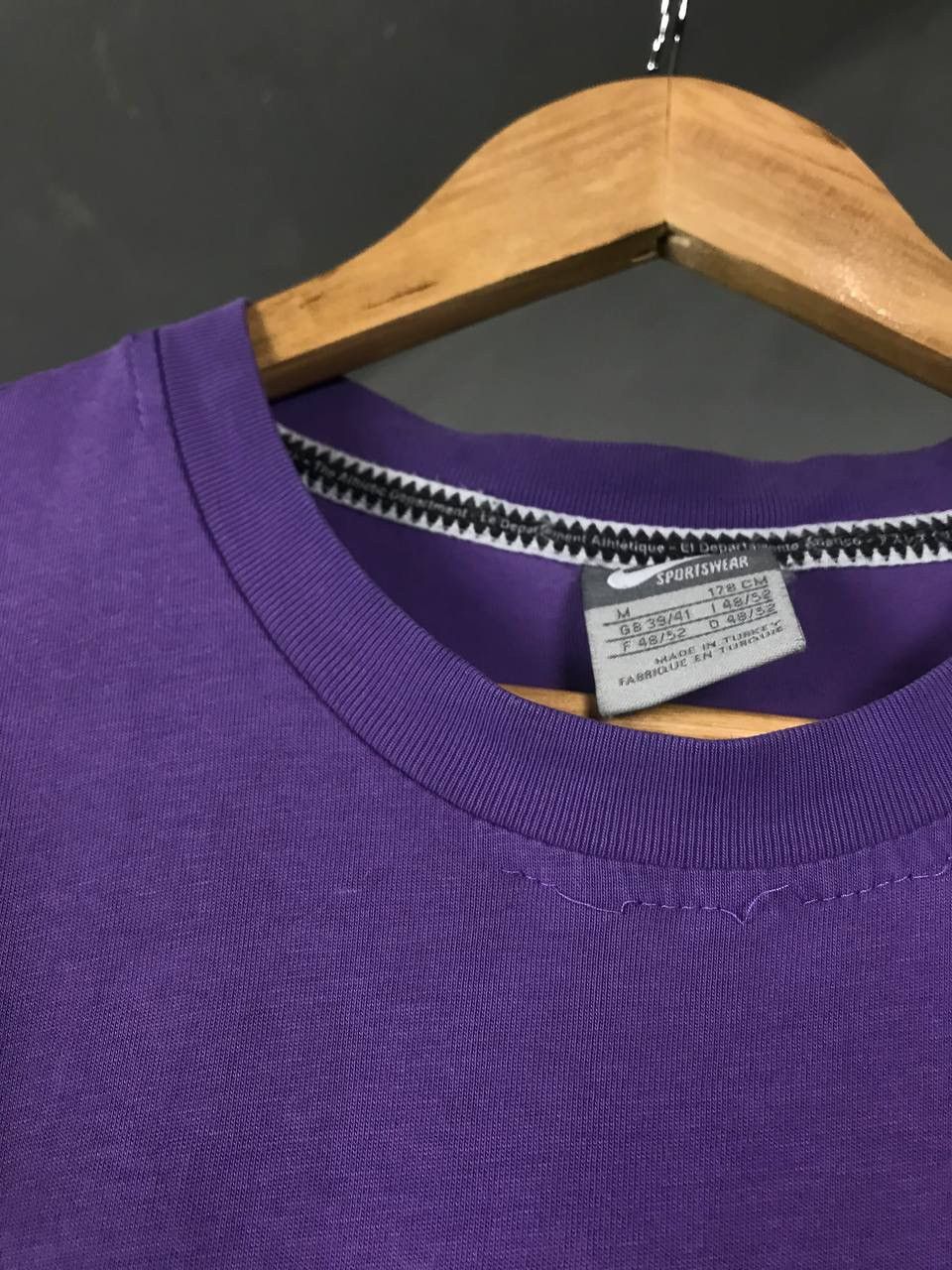 Nike × Vintage Nike swoosh streetwear vintage athdept tee Size US M / EU 48-50 / 2 - 8 Thumbnail