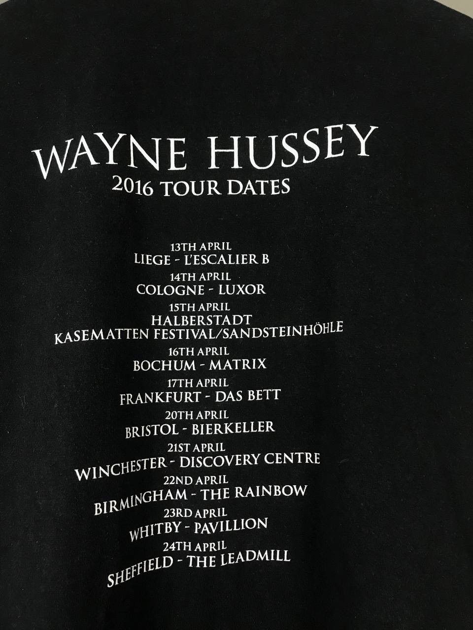 Band Tees Wayne Hussey vintage rock band tour tee Size US M / EU 48-50 / 2 - 7 Thumbnail