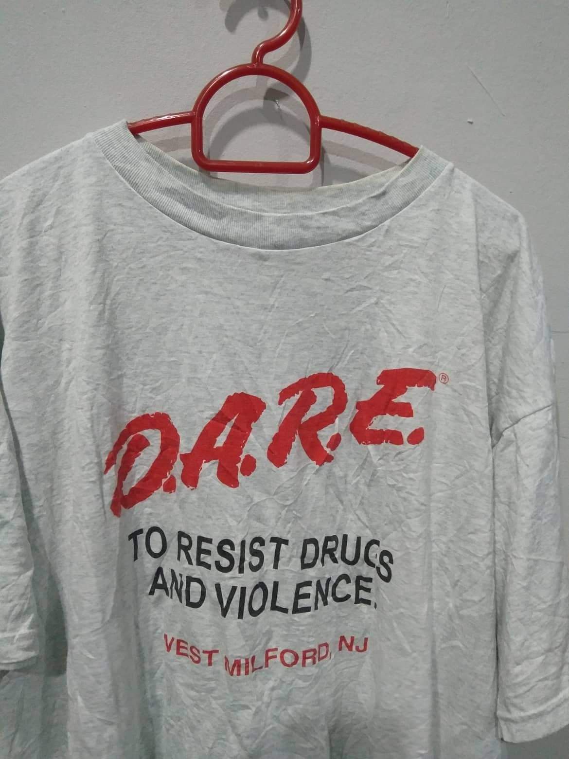 D.A.R.E 💥! DARE To Keep Kids off the Substance NJ Size US XL / EU 56 / 4 - 2 Thumbnail