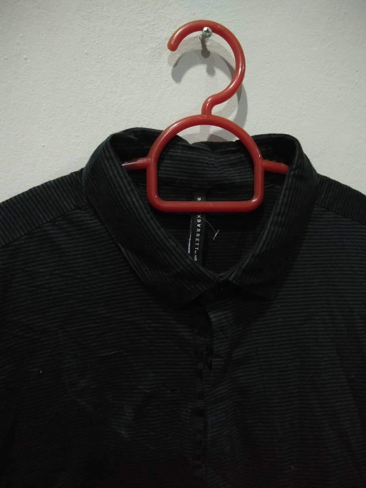 Black Barrett Neil Barrett Buttoned Polo Size US S / EU 44-46 / 1 - 2 Thumbnail