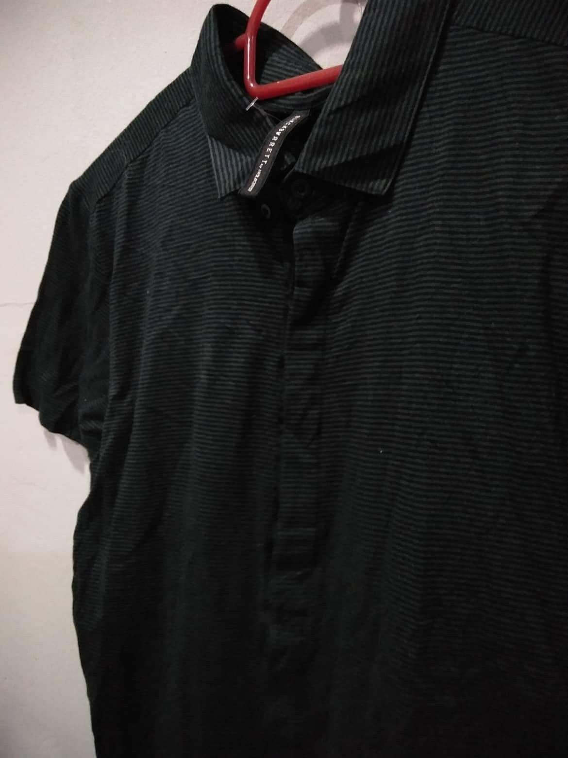 Black Barrett Neil Barrett Buttoned Polo Size US S / EU 44-46 / 1 - 4 Thumbnail