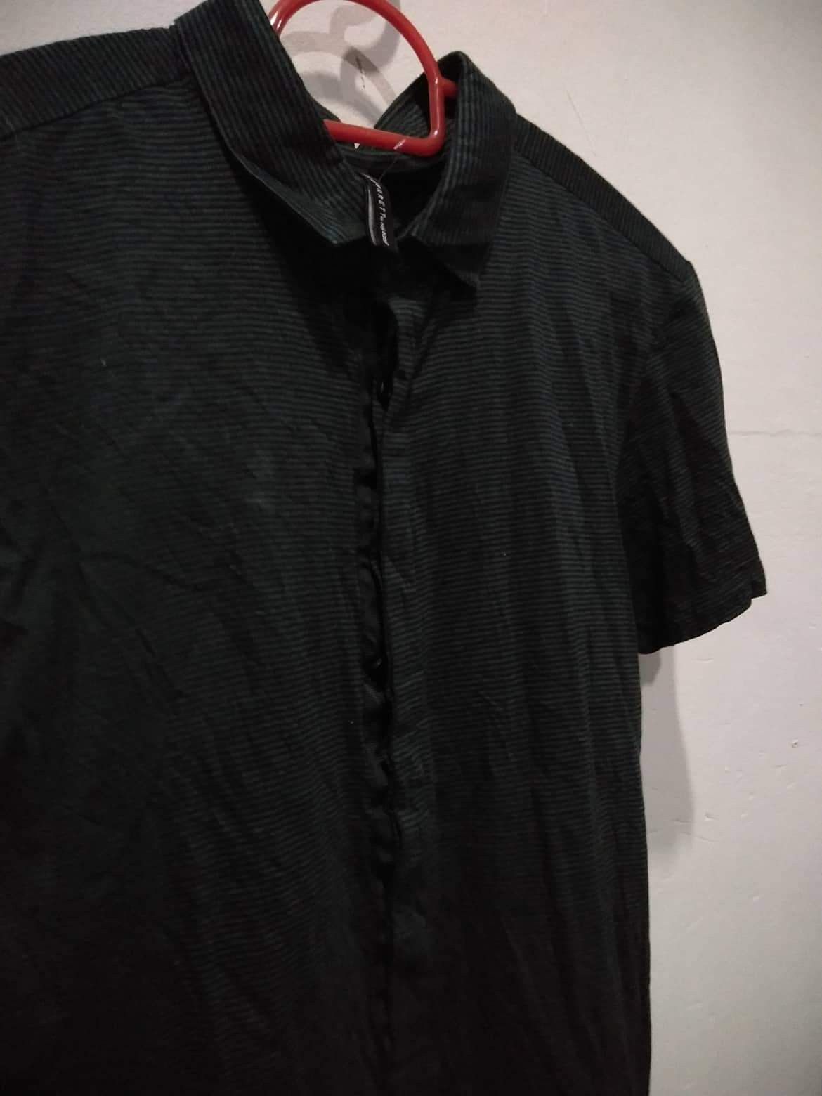 Black Barrett Neil Barrett Buttoned Polo Size US S / EU 44-46 / 1 - 5 Thumbnail