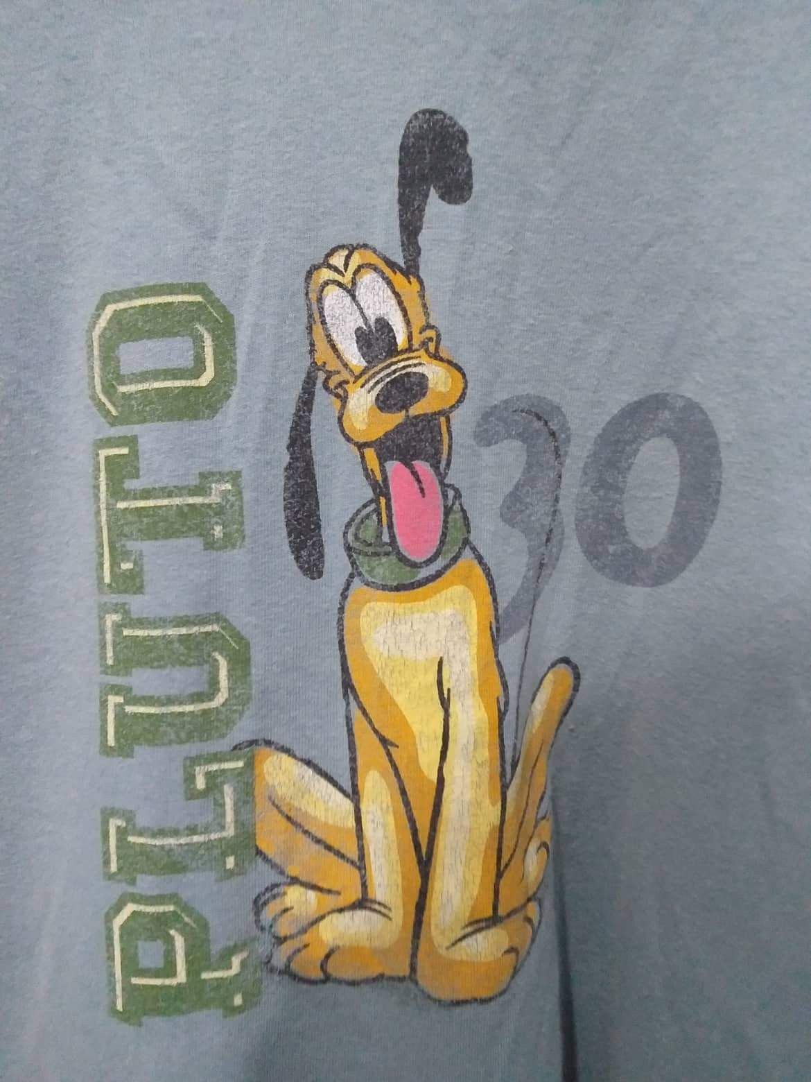 Cartoon Network 💥Vintage Pluto 30 Disney Rare Colour T Shirts Size US M / EU 48-50 / 2 - 3 Thumbnail