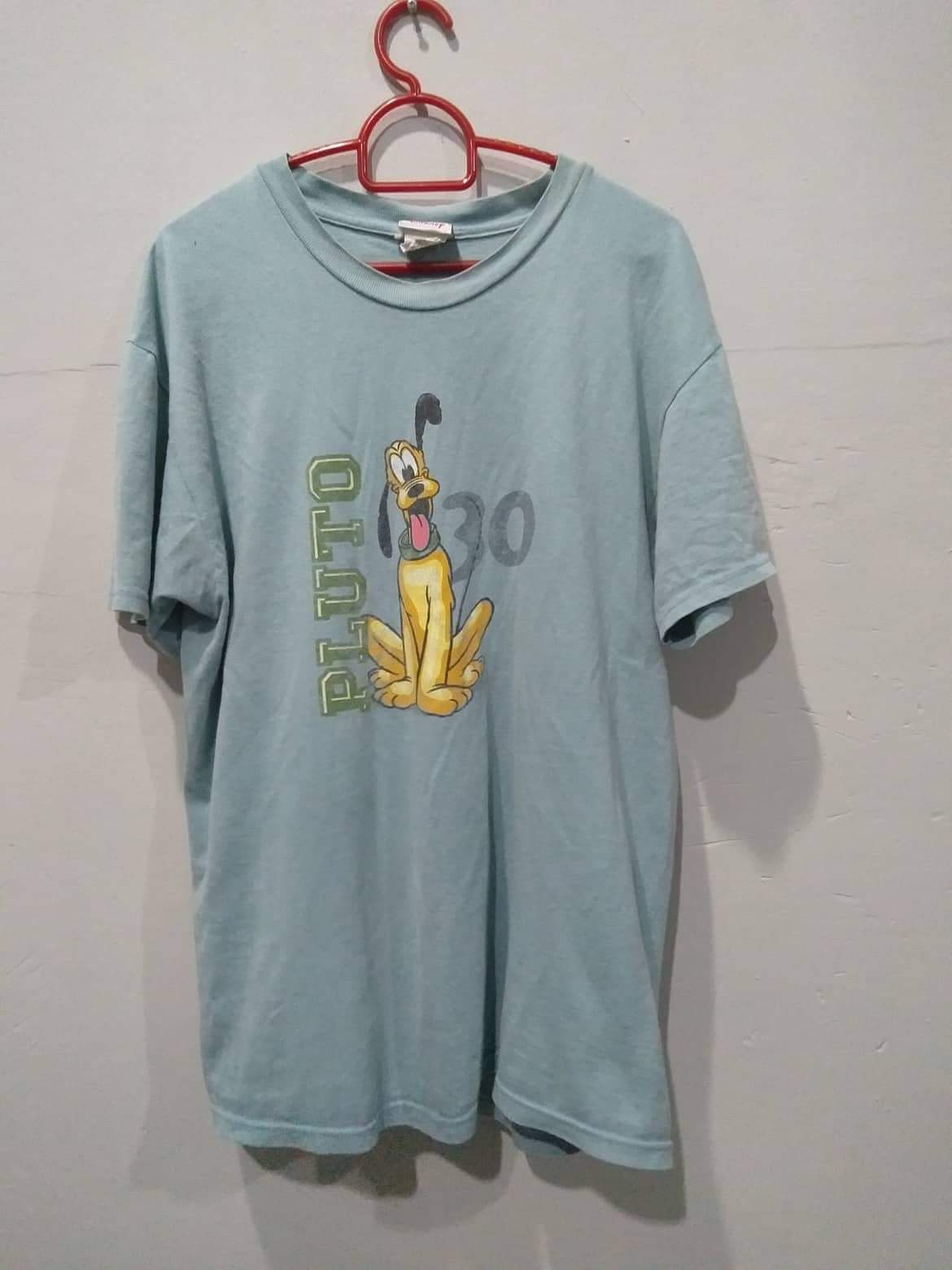 Cartoon Network 💥Vintage Pluto 30 Disney Rare Colour T Shirts Size US M / EU 48-50 / 2 - 1 Thumbnail
