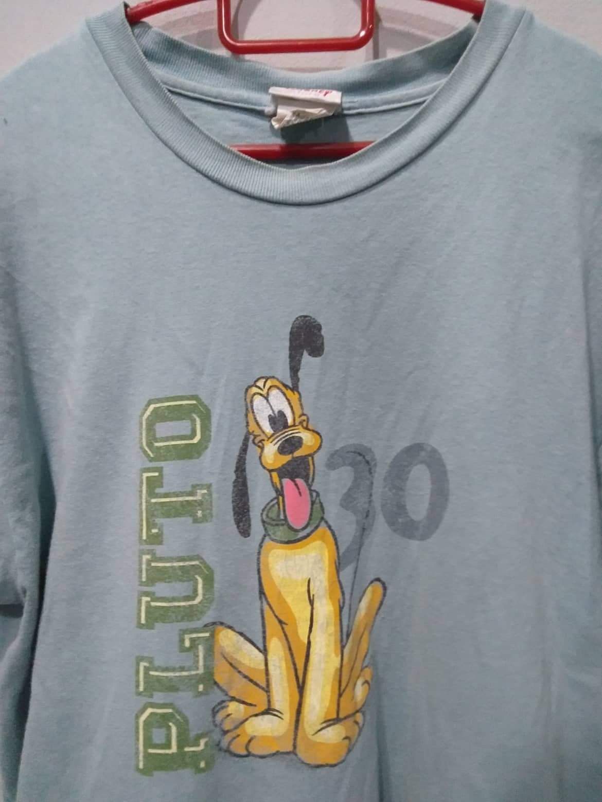 Cartoon Network 💥Vintage Pluto 30 Disney Rare Colour T Shirts Size US M / EU 48-50 / 2 - 2 Thumbnail