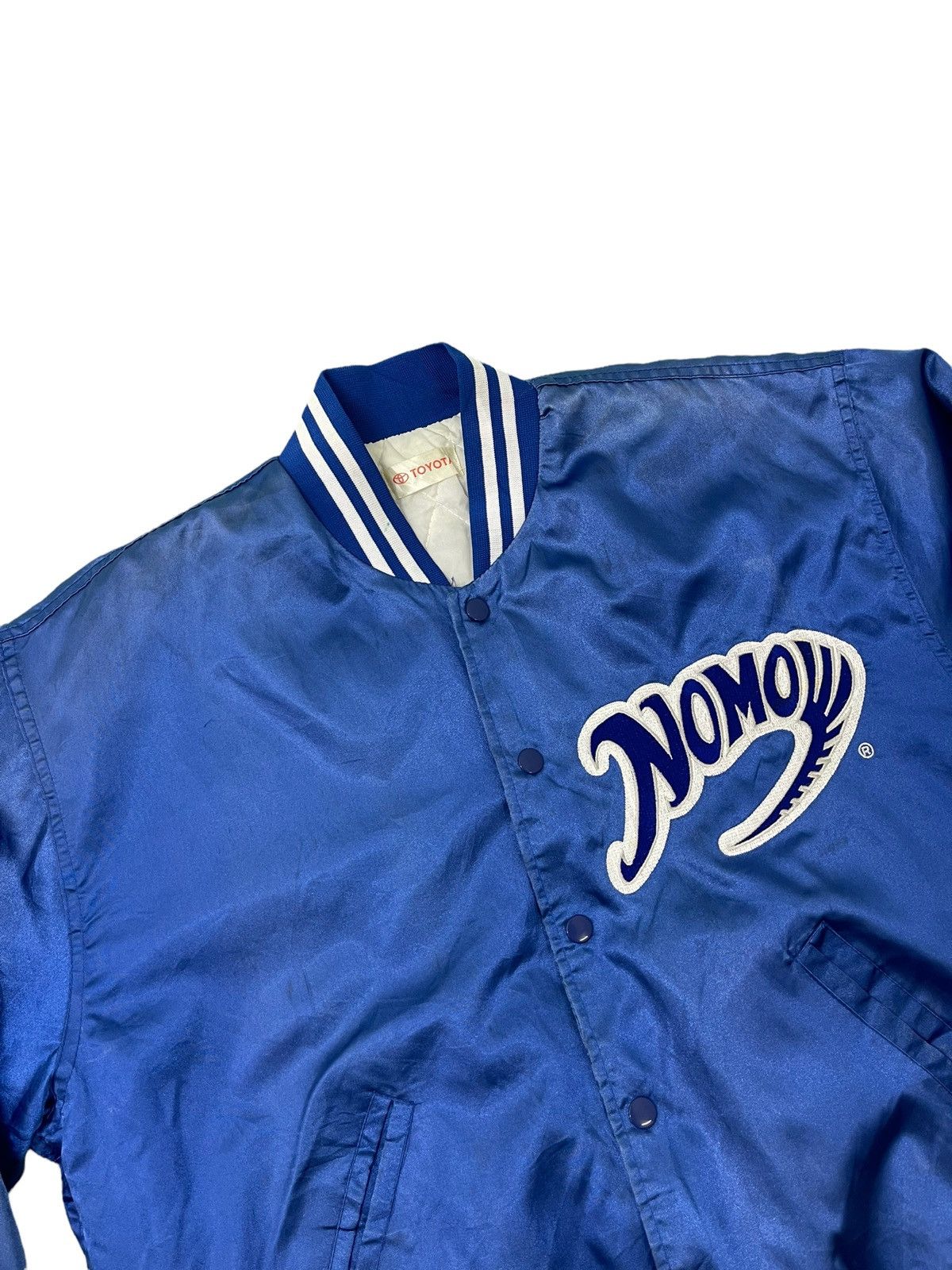 MLB Vtg 90s Nomo Dodgers Varsity Jacket 7🟩 Size US L / EU 52-54 / 3 - 5 Thumbnail