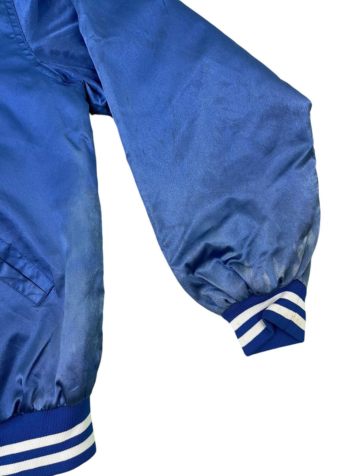 MLB Vtg 90s Nomo Dodgers Varsity Jacket 7🟩 Size US L / EU 52-54 / 3 - 4 Thumbnail