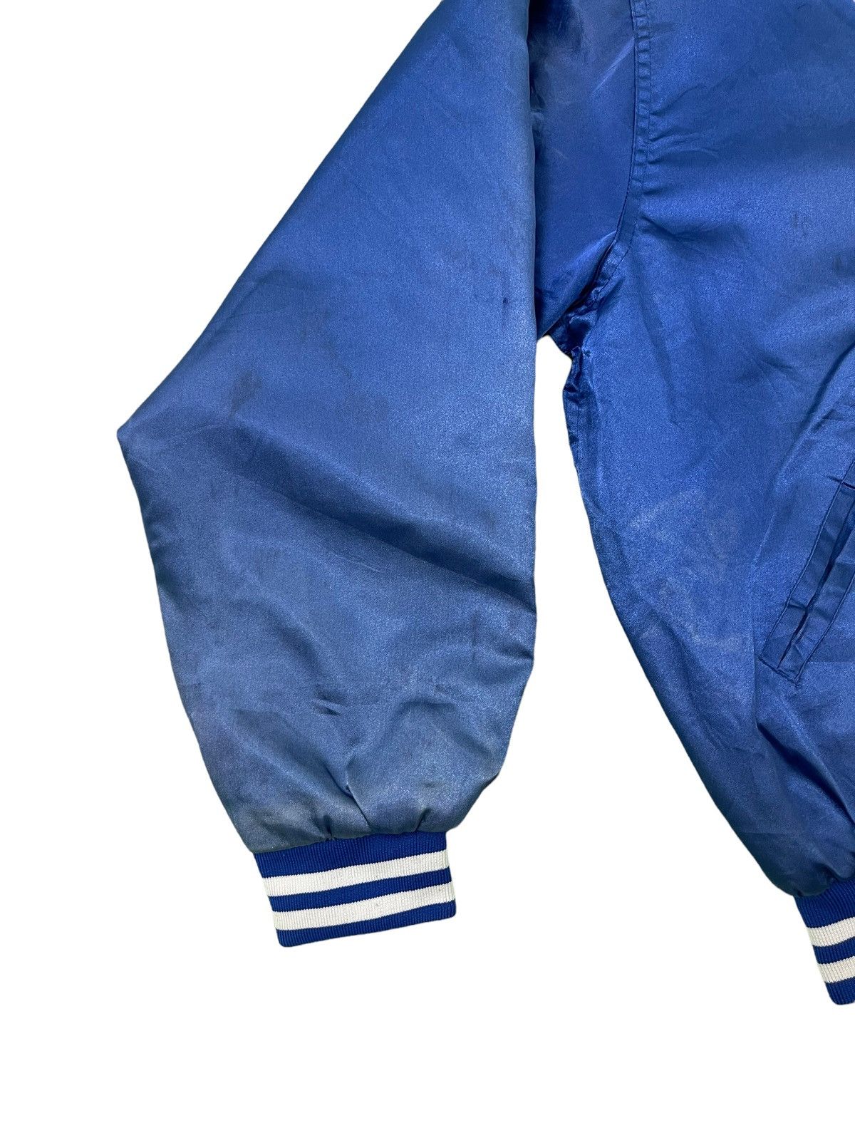 MLB Vtg 90s Nomo Dodgers Varsity Jacket 7🟩 Size US L / EU 52-54 / 3 - 3 Thumbnail