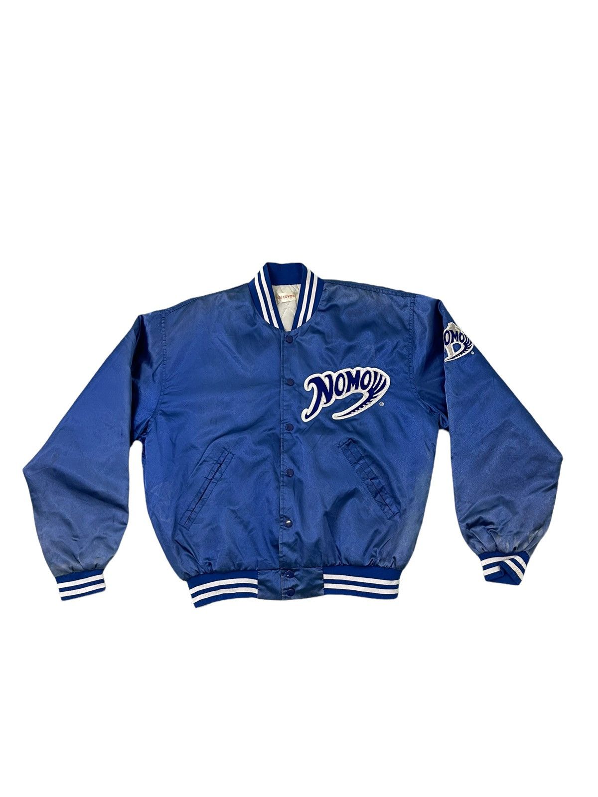 MLB Vtg 90s Nomo Dodgers Varsity Jacket 7🟩 Size US L / EU 52-54 / 3 - 1 Thumbnail