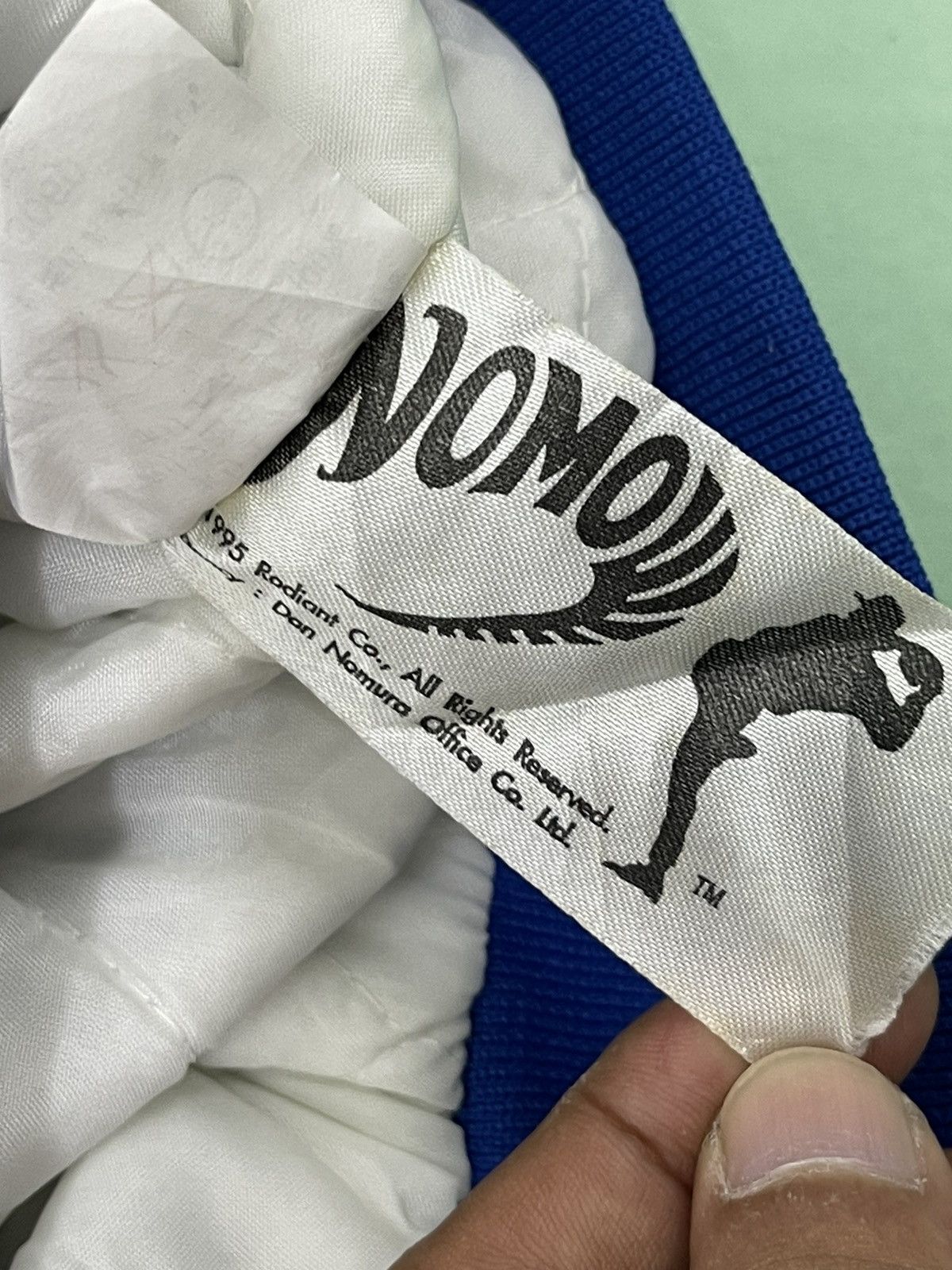 MLB Vtg 90s Nomo Dodgers Varsity Jacket 7🟩 Size US L / EU 52-54 / 3 - 8 Thumbnail