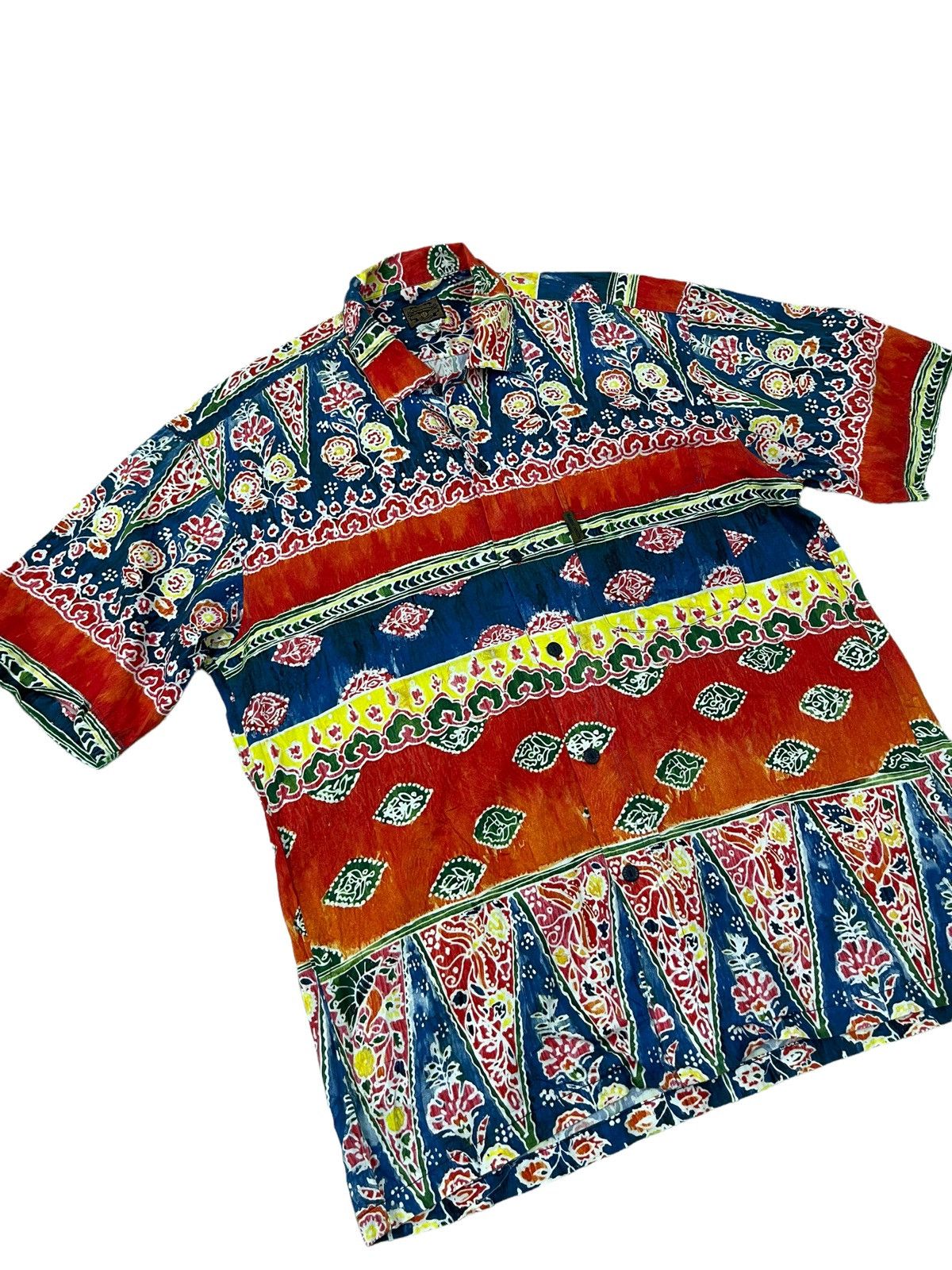 Hardy Amies Made in Italy Hardy Armies Hawaiian Shirt 3🟩5 Size US L / EU 52-54 / 3 - 2 Thumbnail