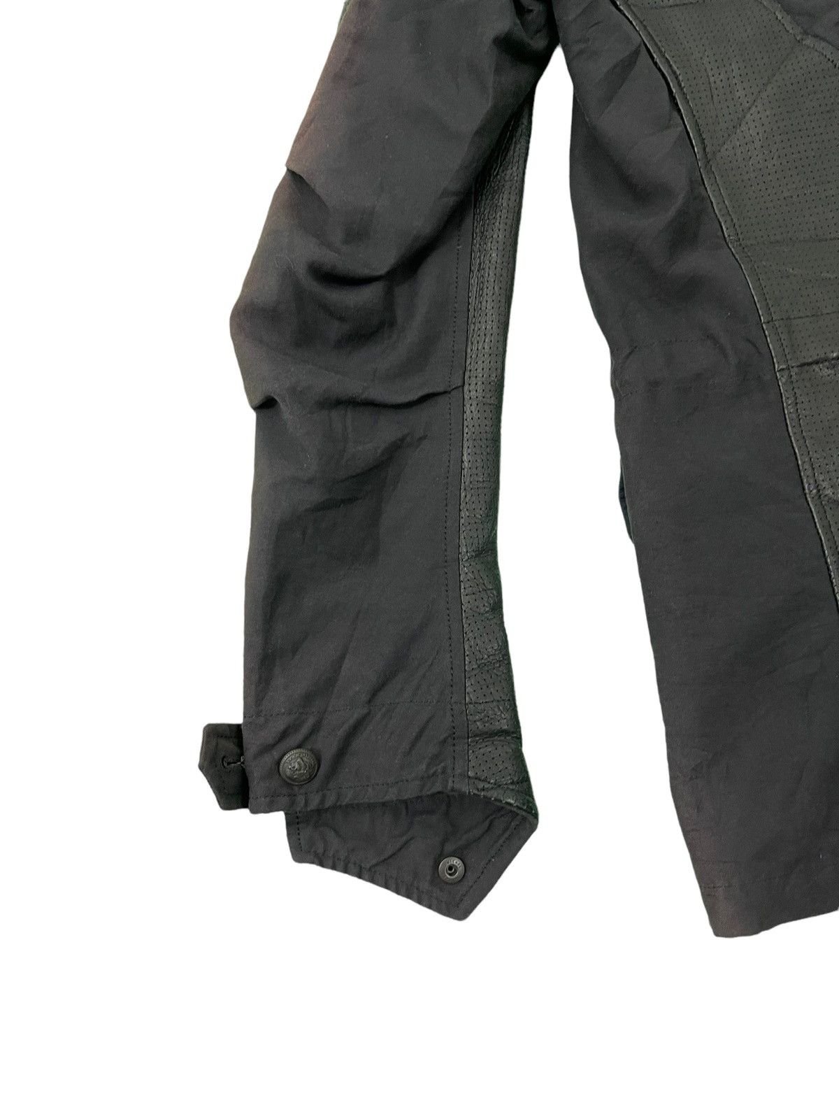 If Six Was Nine Hybrid Leather Cotton Francist Morks Jacket Military M65 7🟩 Size US S / EU 44-46 / 1 - 12 Thumbnail