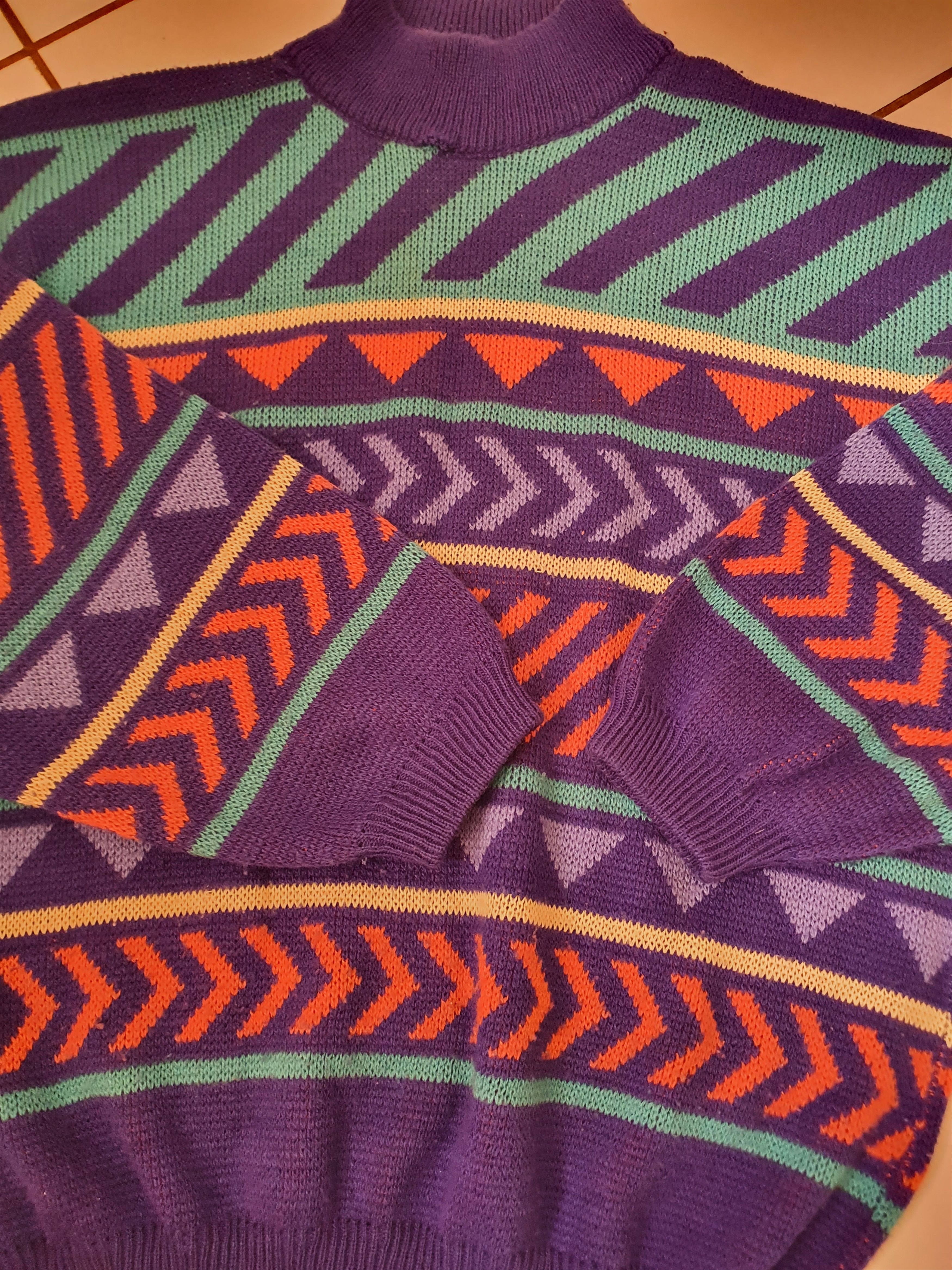 Vintage Chewan Made in Italy Vtg SWAG sweater,sz L Size US L / EU 52-54 / 3 - 5 Thumbnail