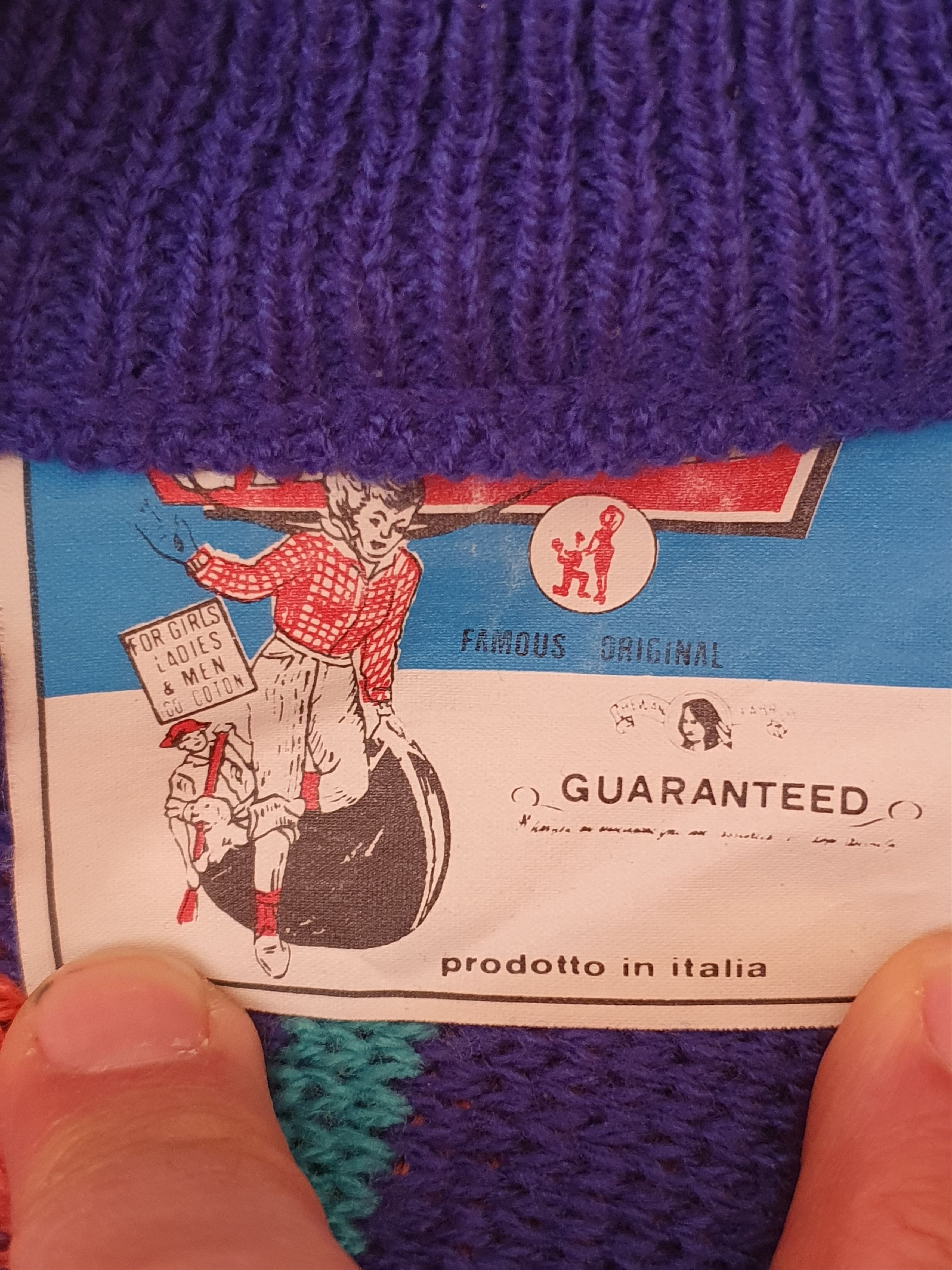 Vintage Chewan Made in Italy Vtg SWAG sweater,sz L Size US L / EU 52-54 / 3 - 8 Thumbnail