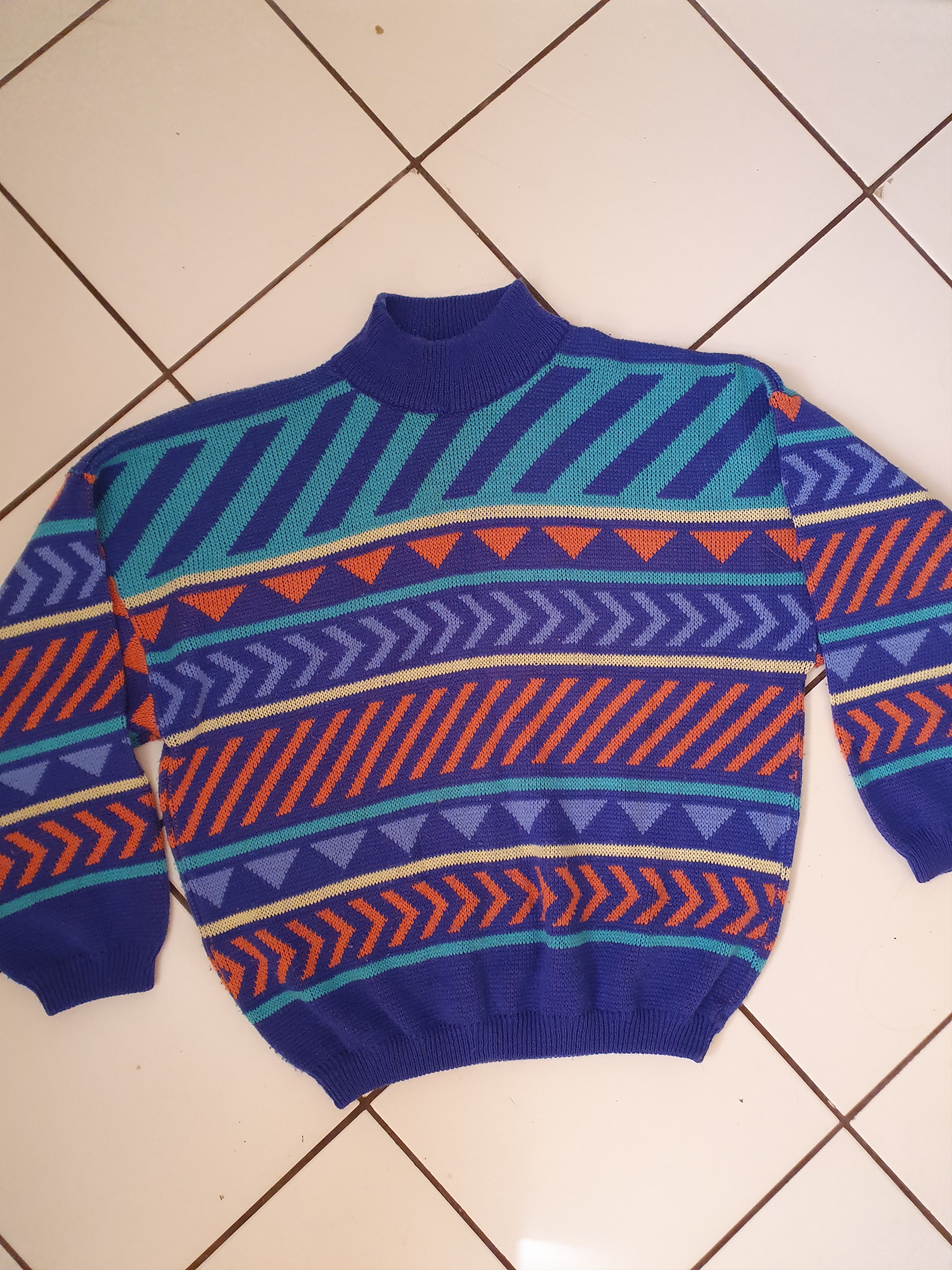 Vintage Chewan Made in Italy Vtg SWAG sweater,sz L Size US L / EU 52-54 / 3 - 2 Thumbnail