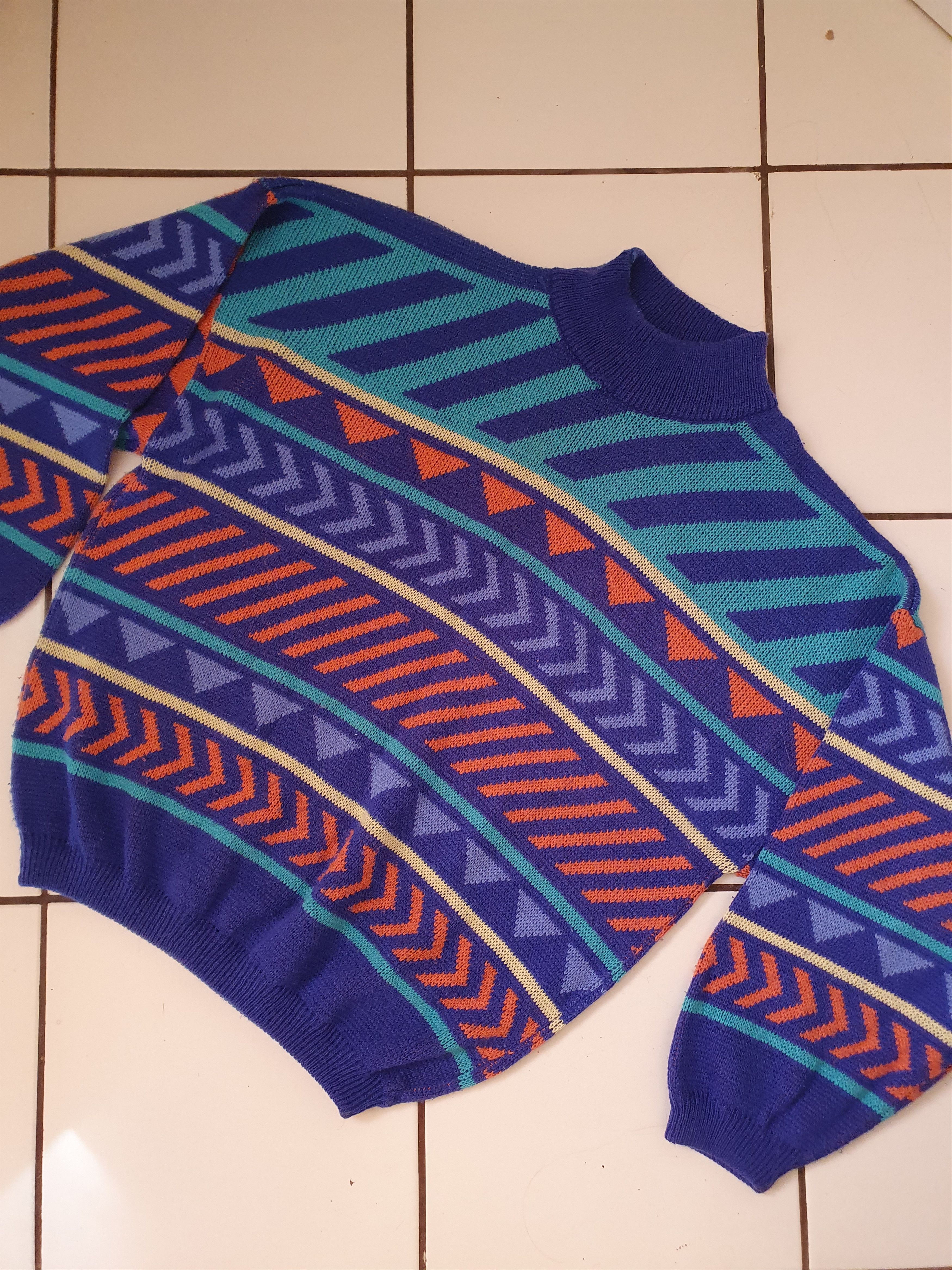Vintage Chewan Made in Italy Vtg SWAG sweater,sz L Size US L / EU 52-54 / 3 - 3 Thumbnail