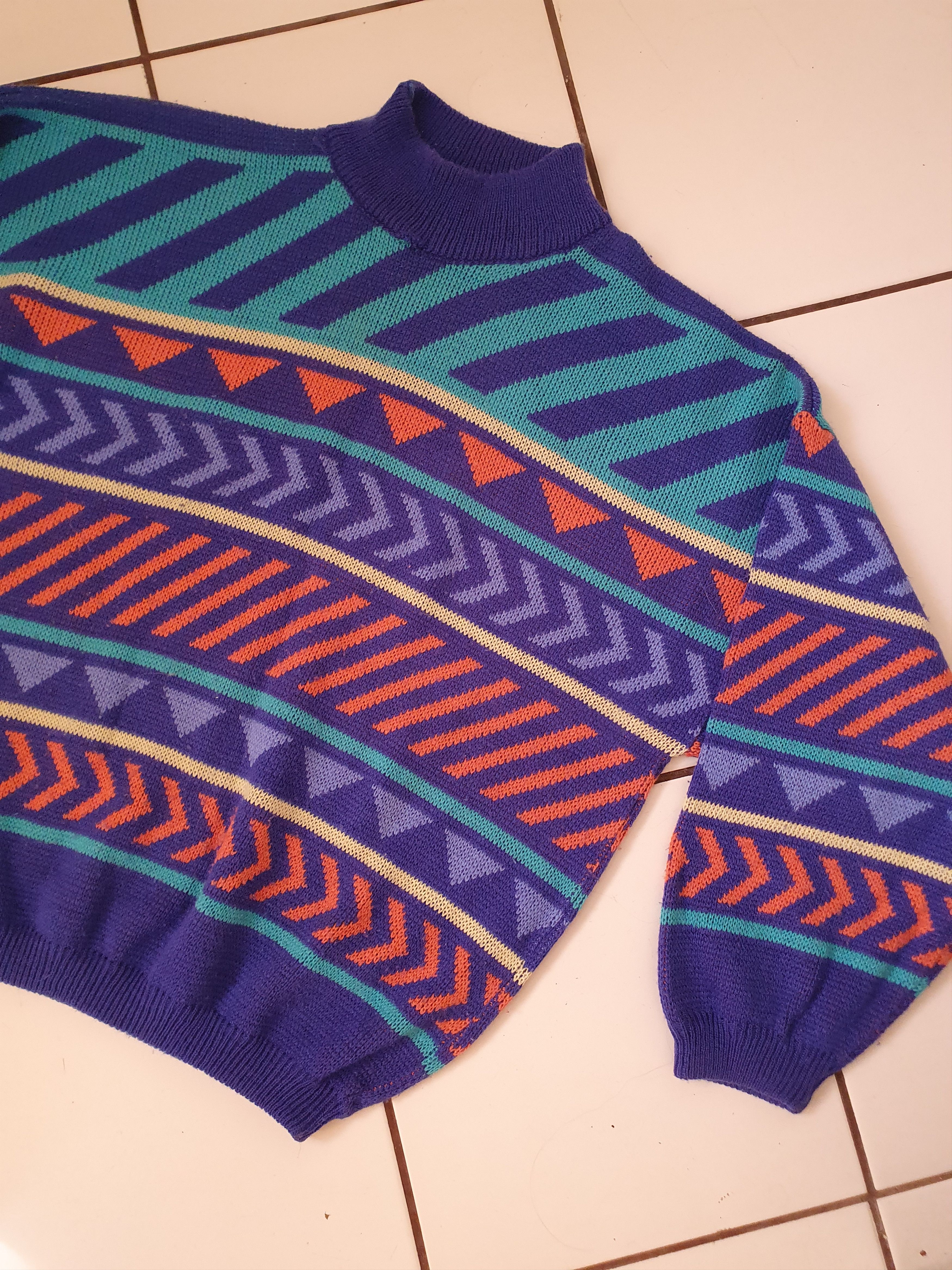 Vintage Chewan Made in Italy Vtg SWAG sweater,sz L Size US L / EU 52-54 / 3 - 4 Thumbnail