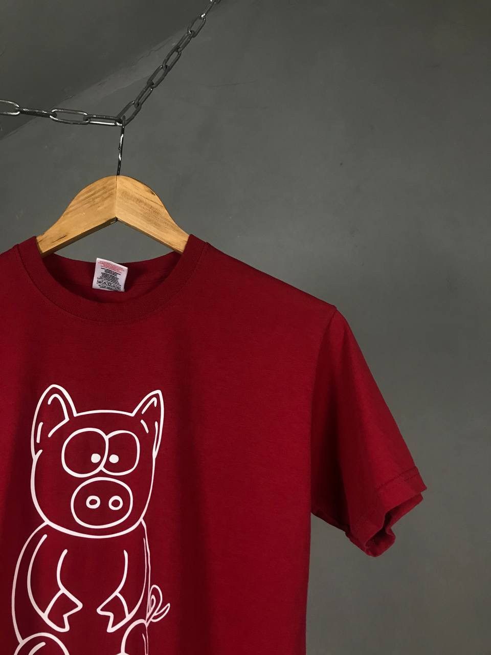 Vintage Bacon is Evil vintage streetwear animal humor tee Size US S / EU 44-46 / 1 - 2 Thumbnail