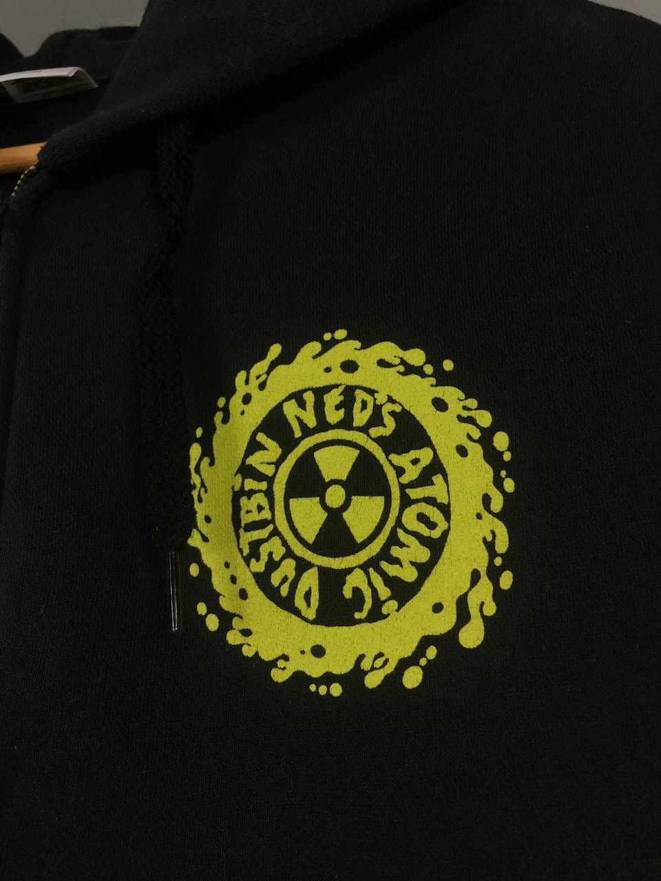 Ned’s Atomic Dustbin 2013 vintage rock band tour zip hoodie